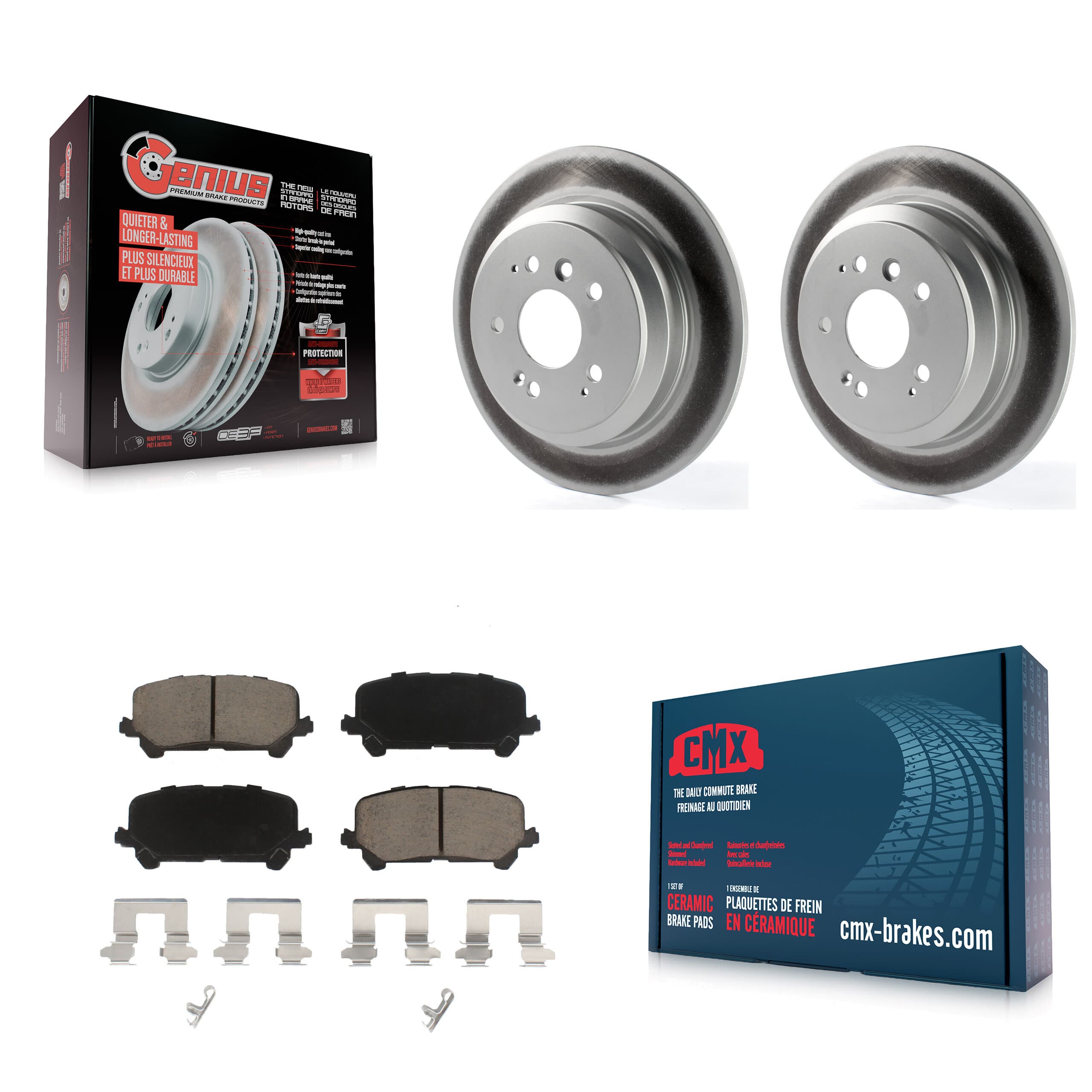 Transit Auto - KGC-101889 - Rear Disc Brake Kits image 1
