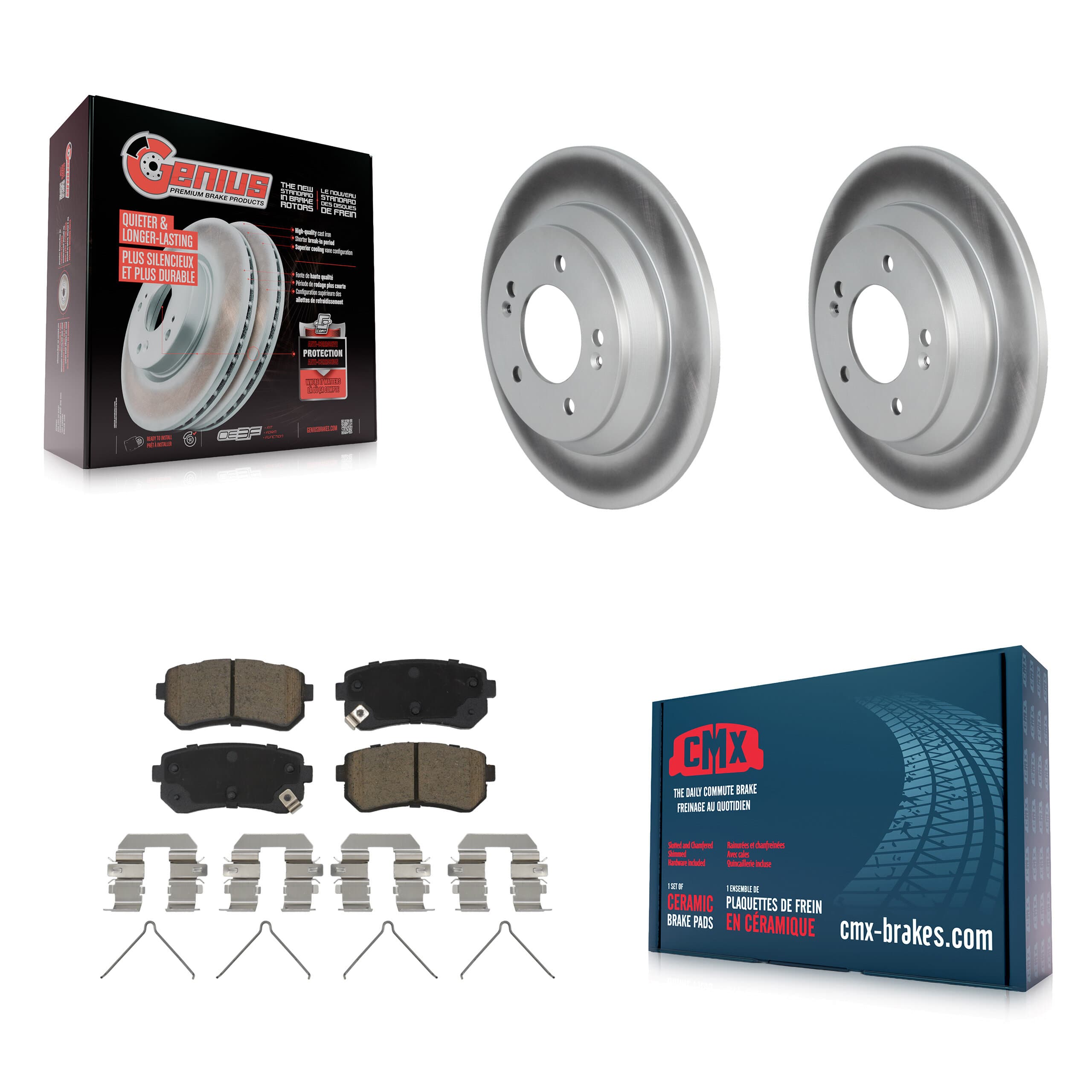Transit Auto - KGC-102207 - Rear Disc Brake Kits image 1