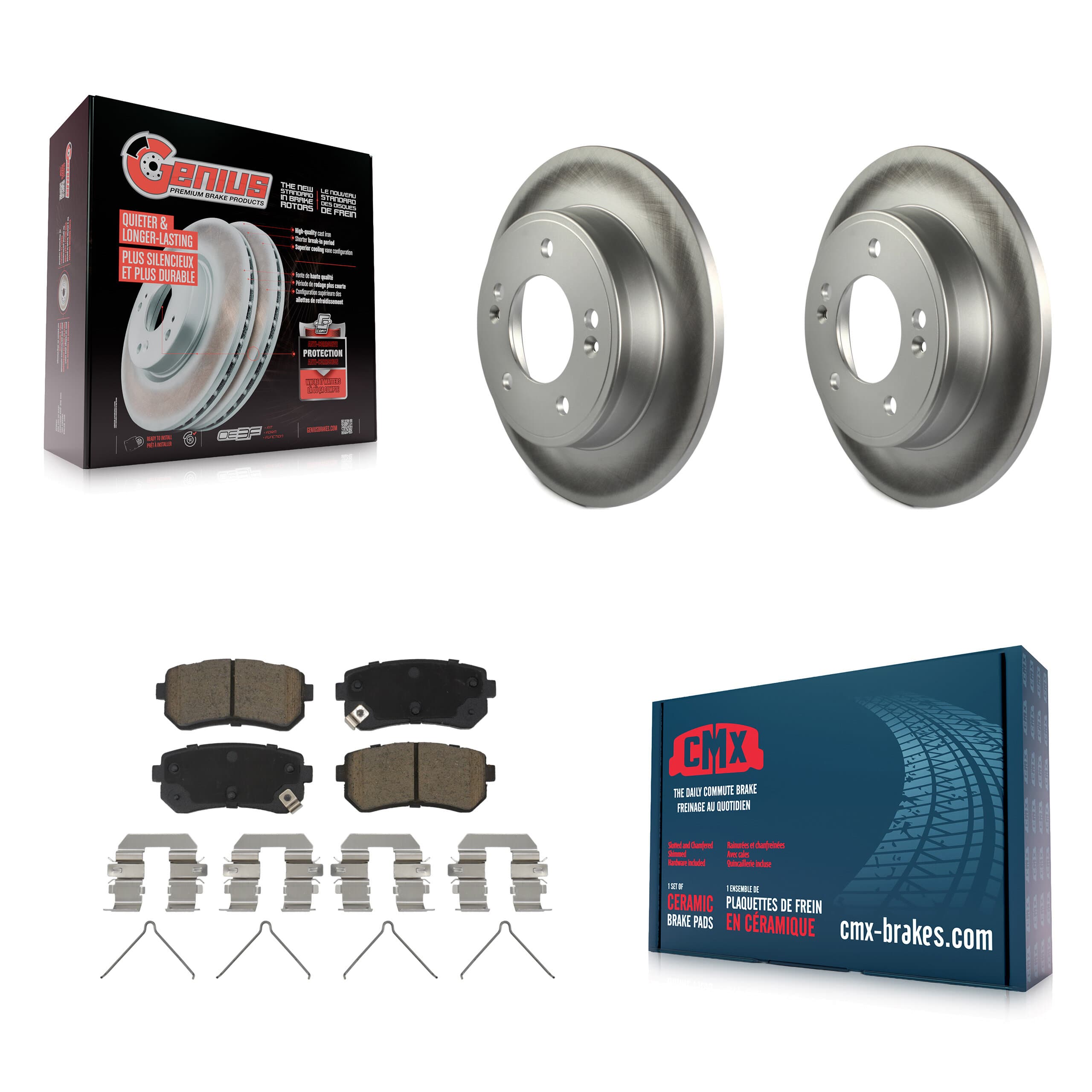 Transit Auto - KGC-102209 - Rear Disc Brake Kits image 1