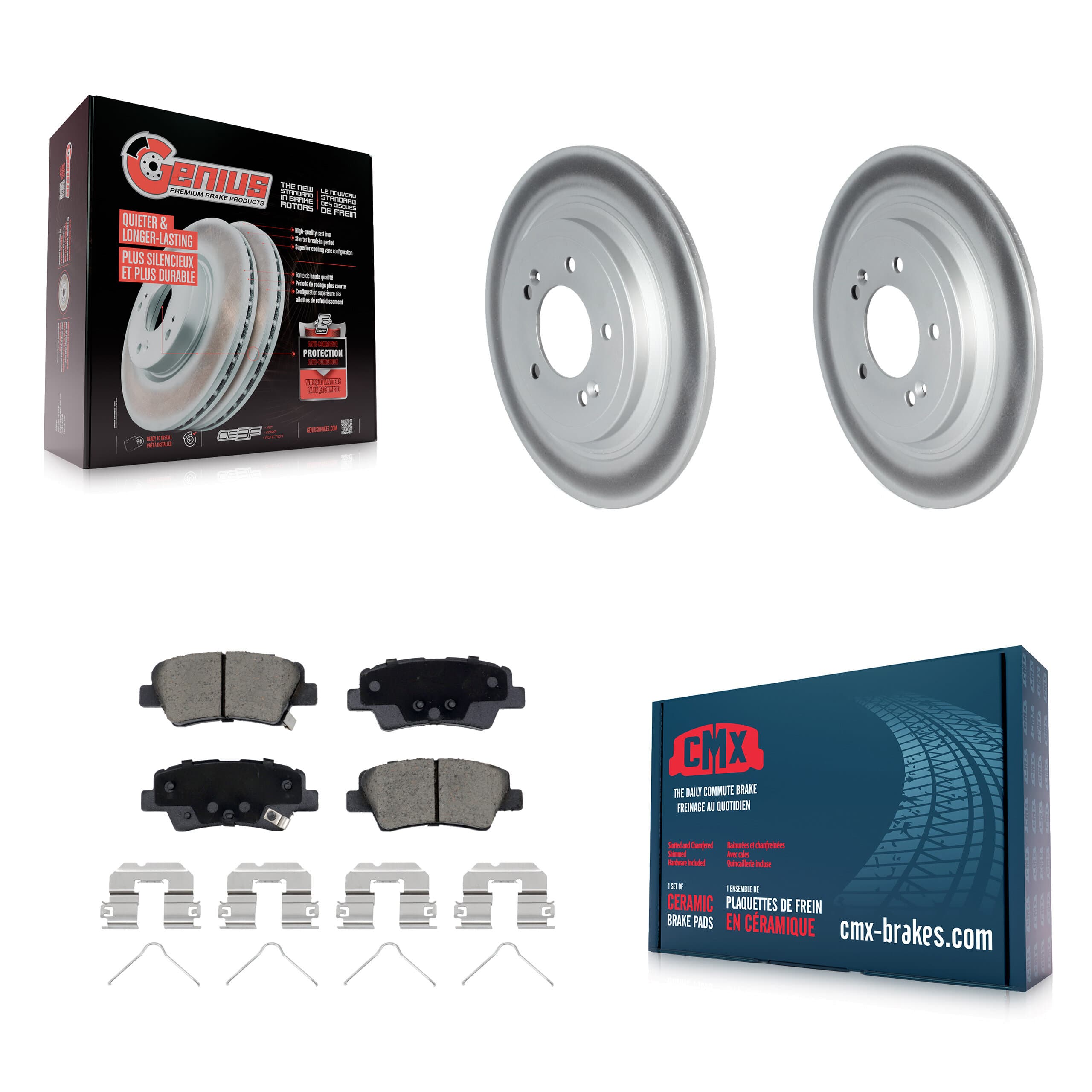 Transit Auto - KGC-102241 - Rear Disc Brake Kits image 1