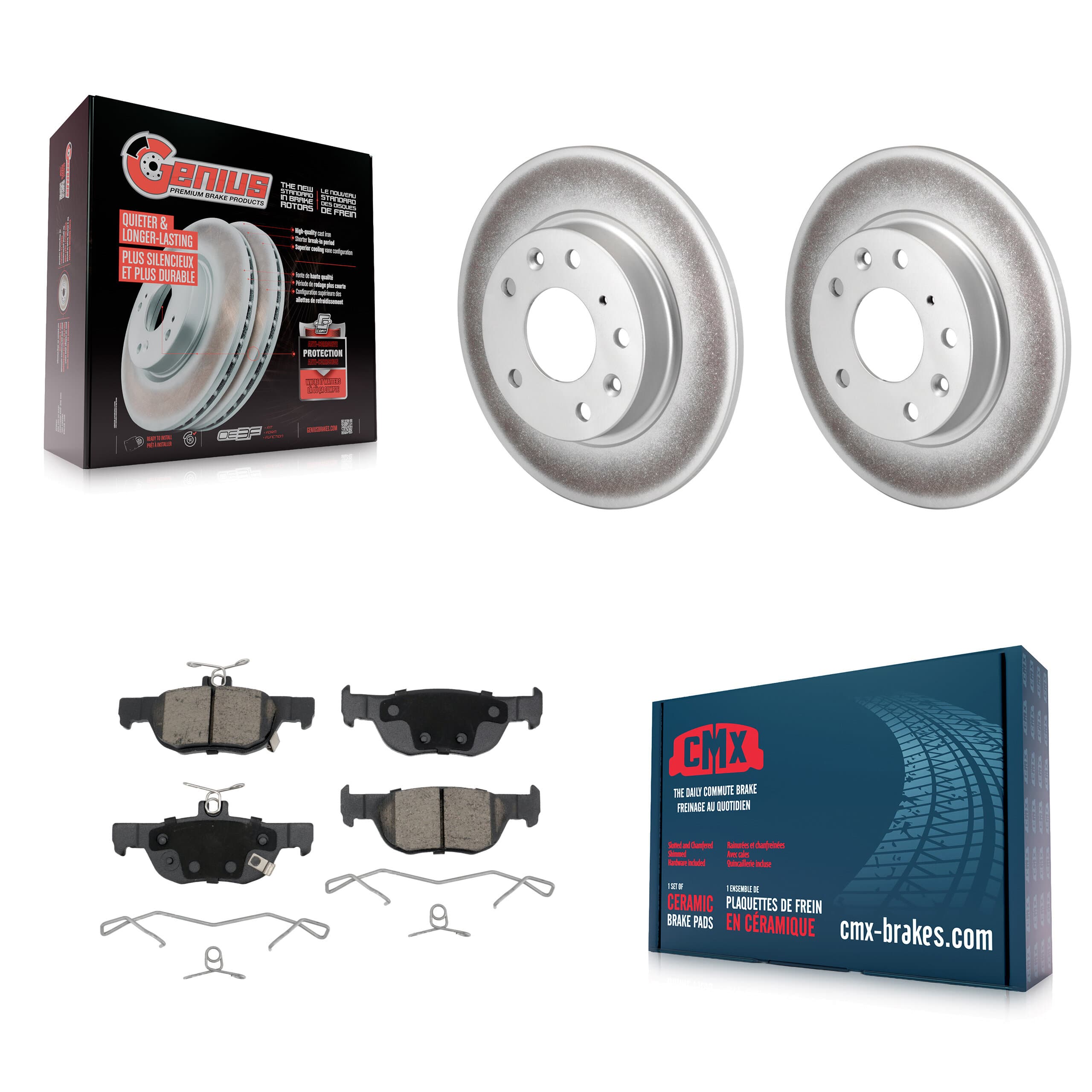 Transit Auto - KGC-102264 - Rear Disc Brake Kits image 1