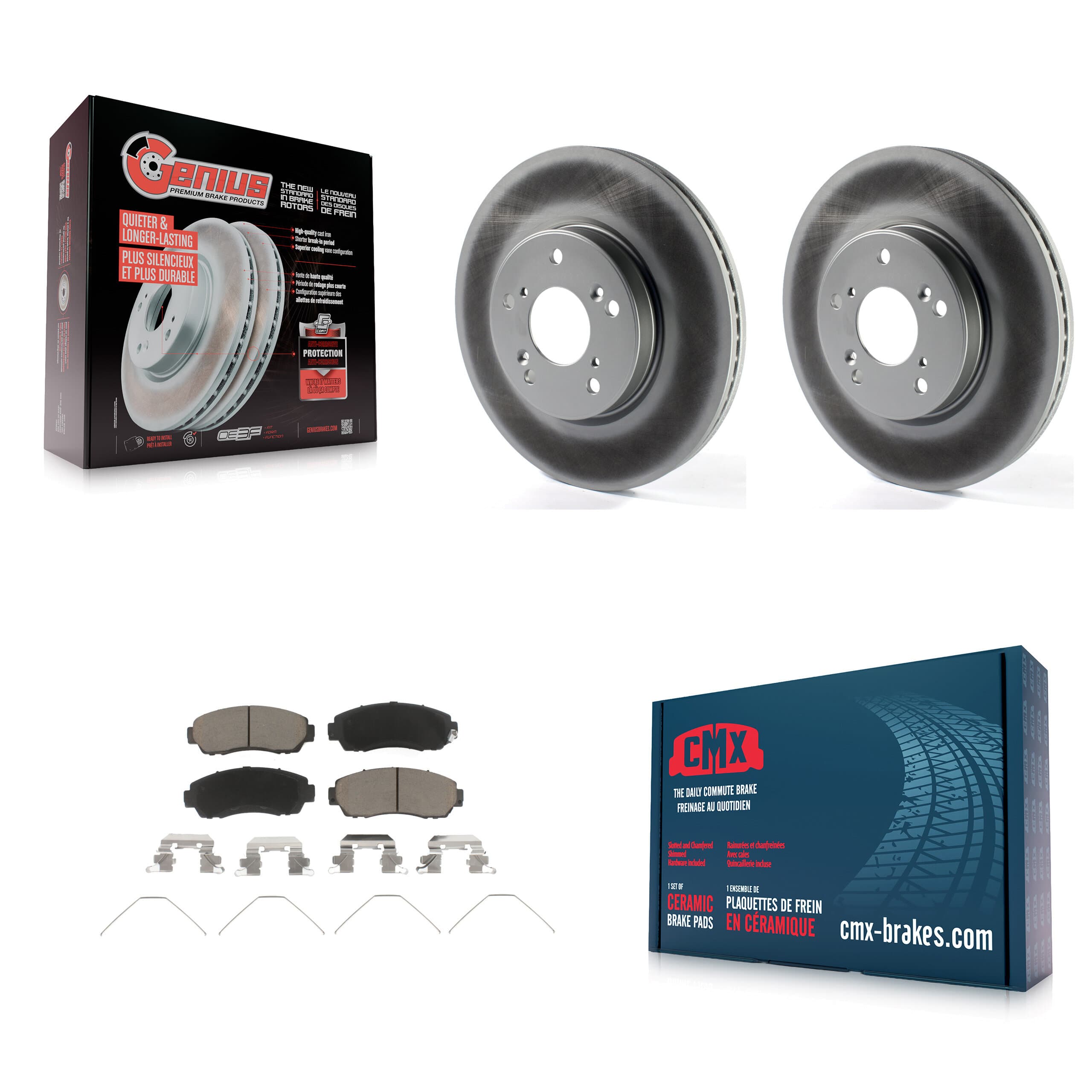Transit Auto - KGC-102297 - Front Disc Brake Kits image 1