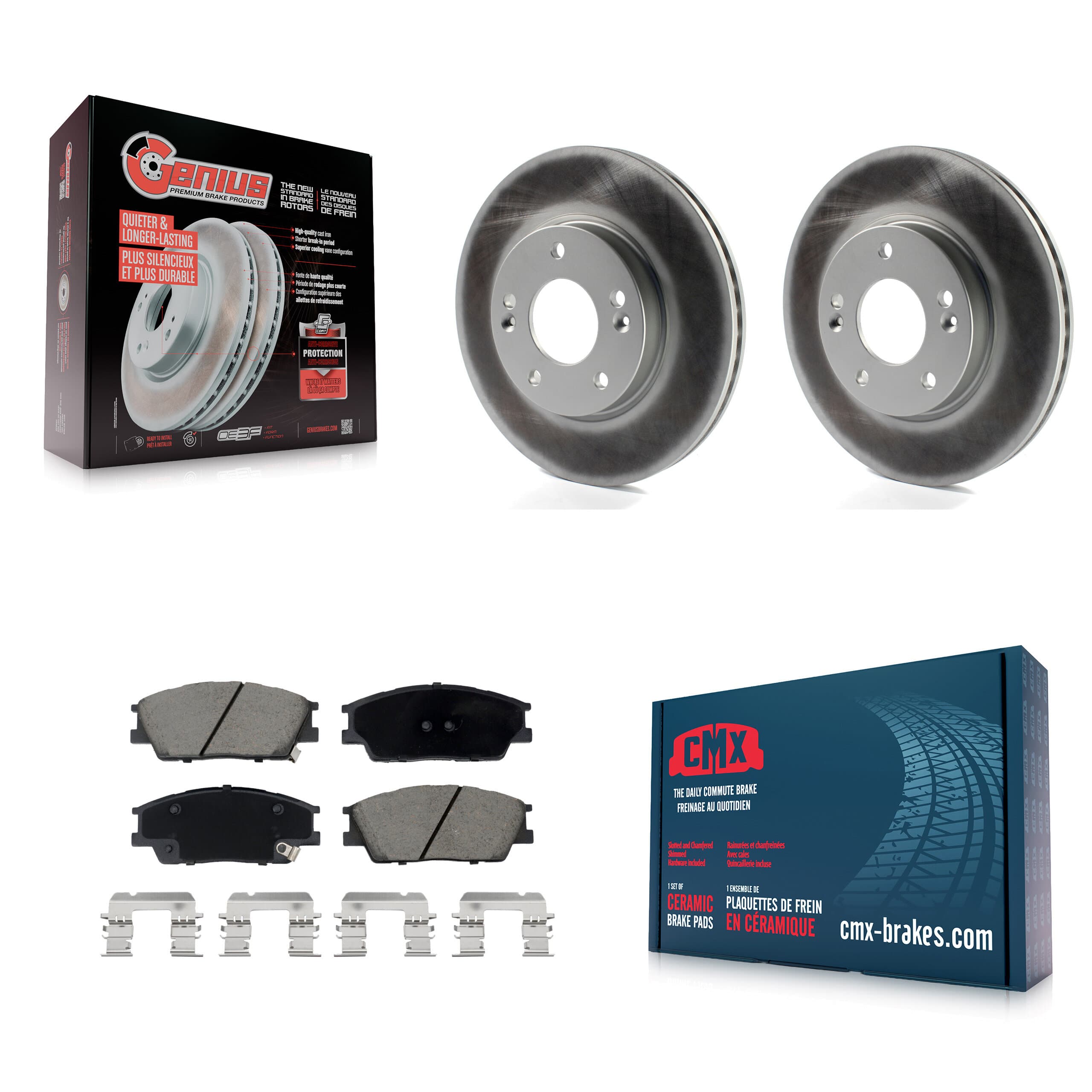 Transit Auto - KGC-102299 - Front Disc Brake Kits image 1