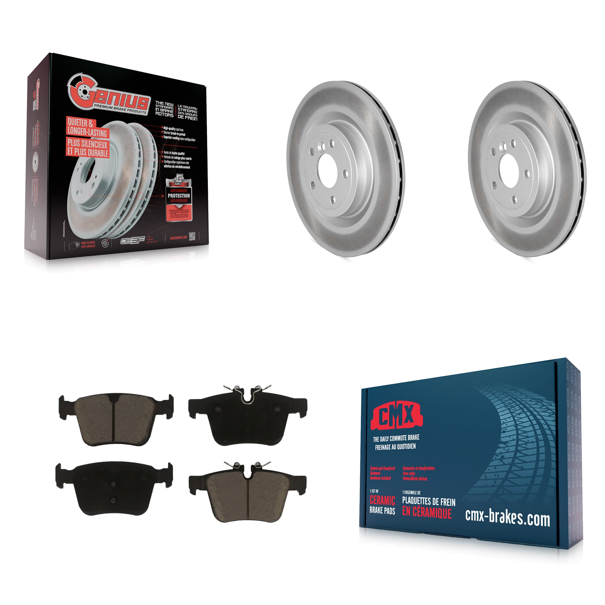 Transit Auto - KGC-102389 - Rear Disc Brake Kits image 1