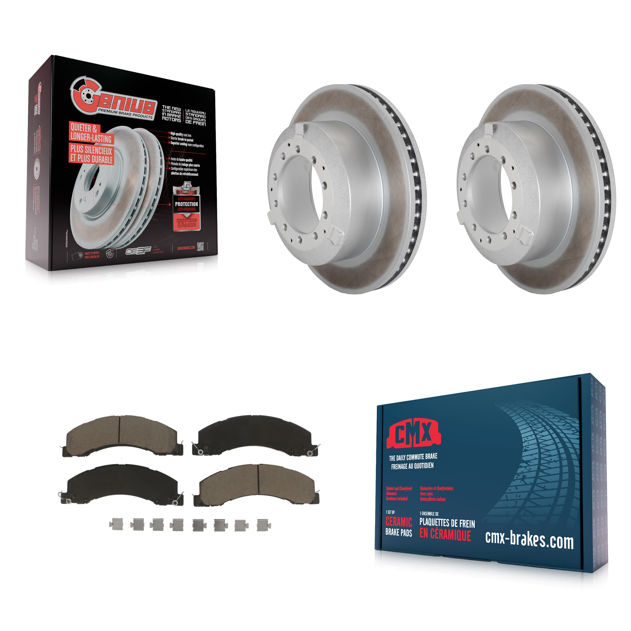 Transit Auto - KGC-102480 - Rear Disc Brake Kits image 1