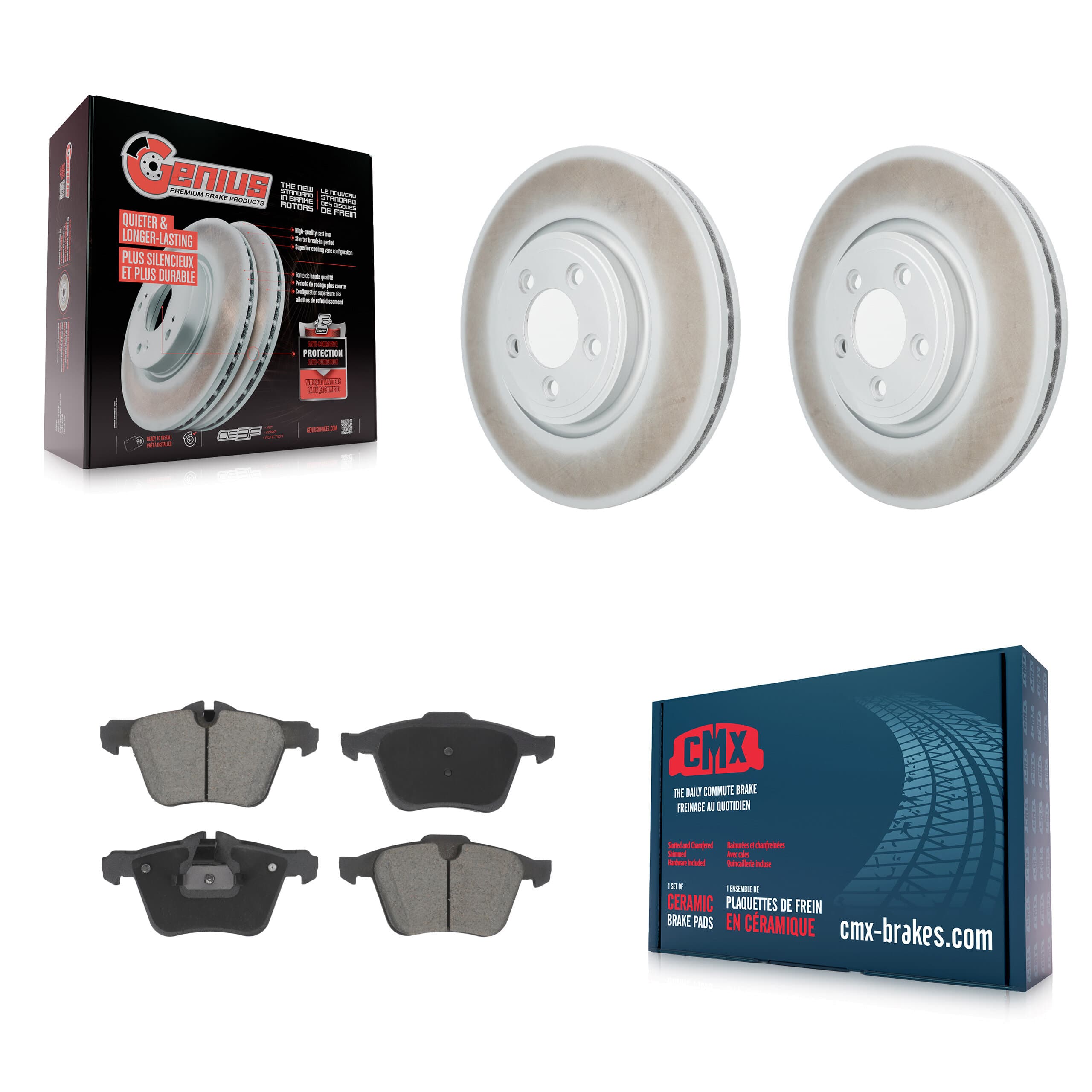 Transit Auto - KGC-102572 - Front Disc Brake Kits image 1