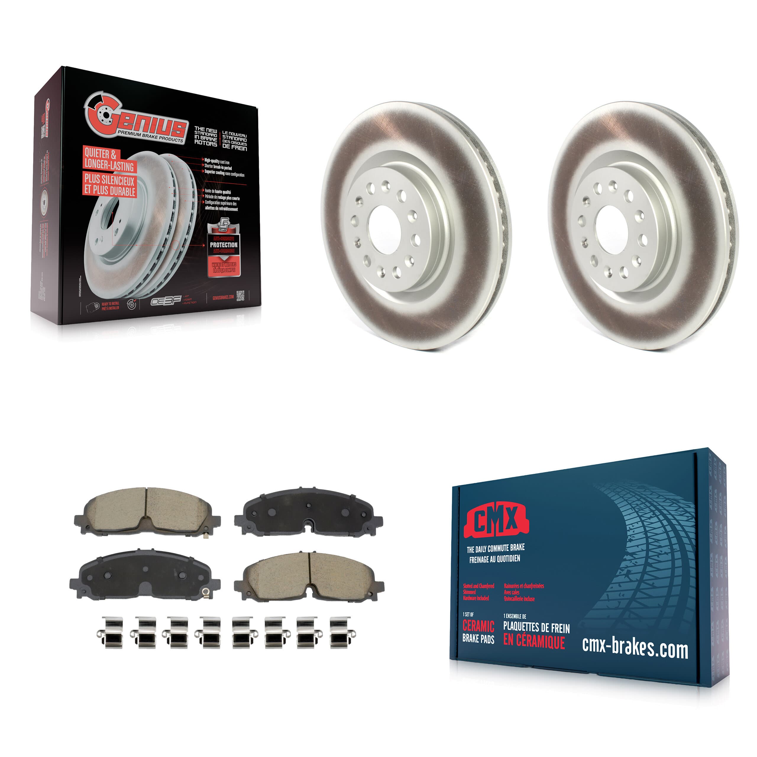 Transit Auto - KGC-102574 - Front Disc Brake Kits image 1