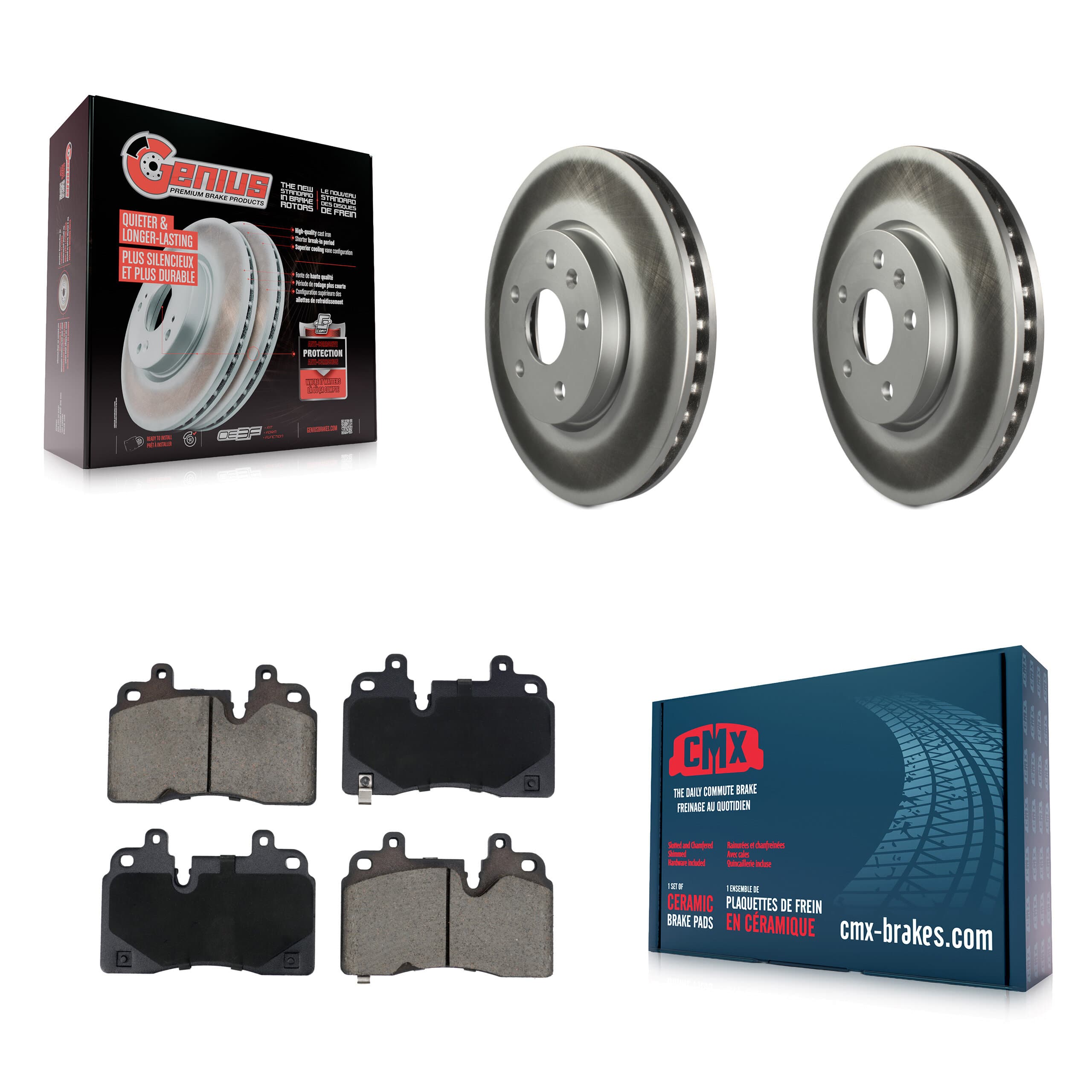 Transit Auto - KGC-102578 - Front Disc Brake Kits image 1
