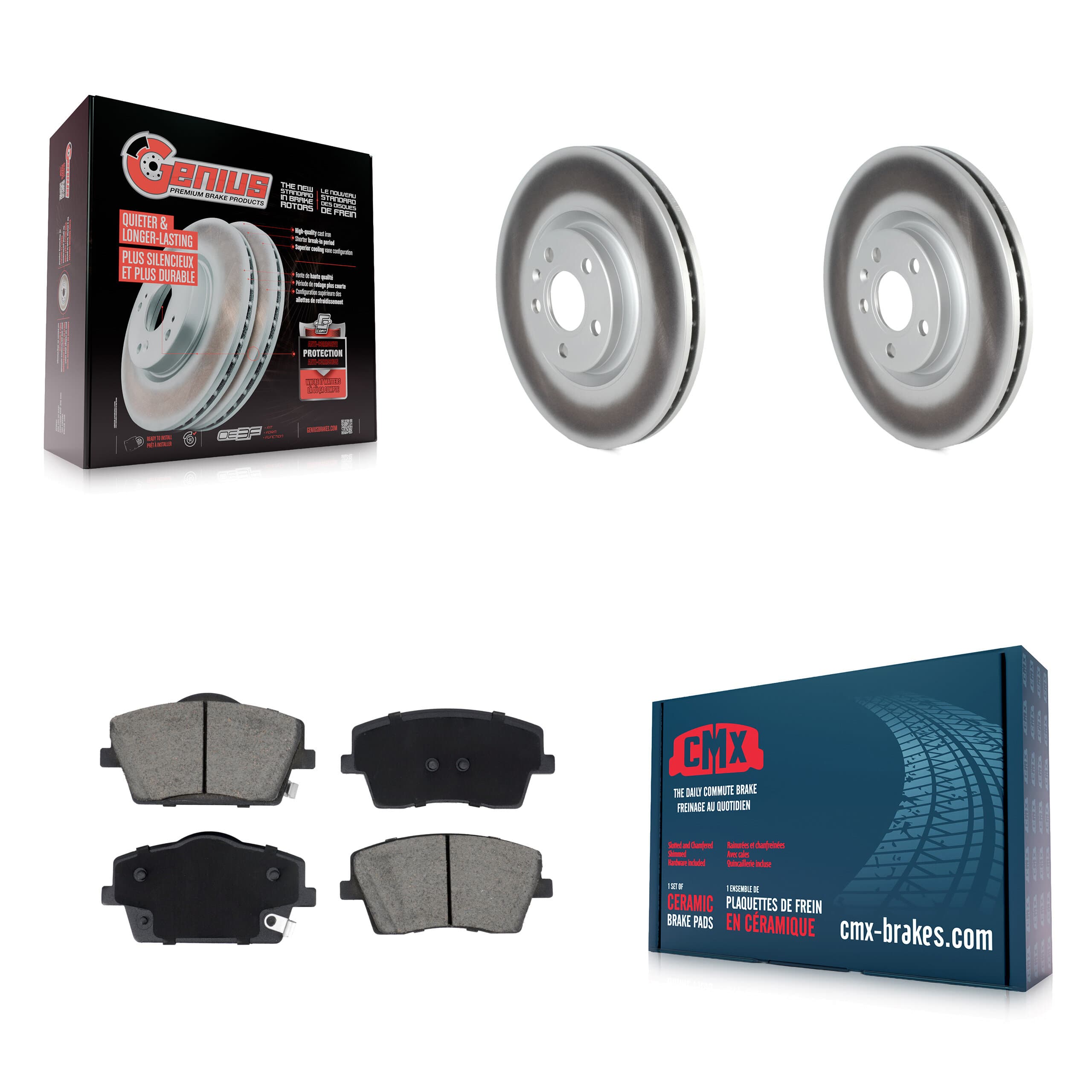 Transit Auto - KGC-102594 - Front Disc Brake Kits image 1