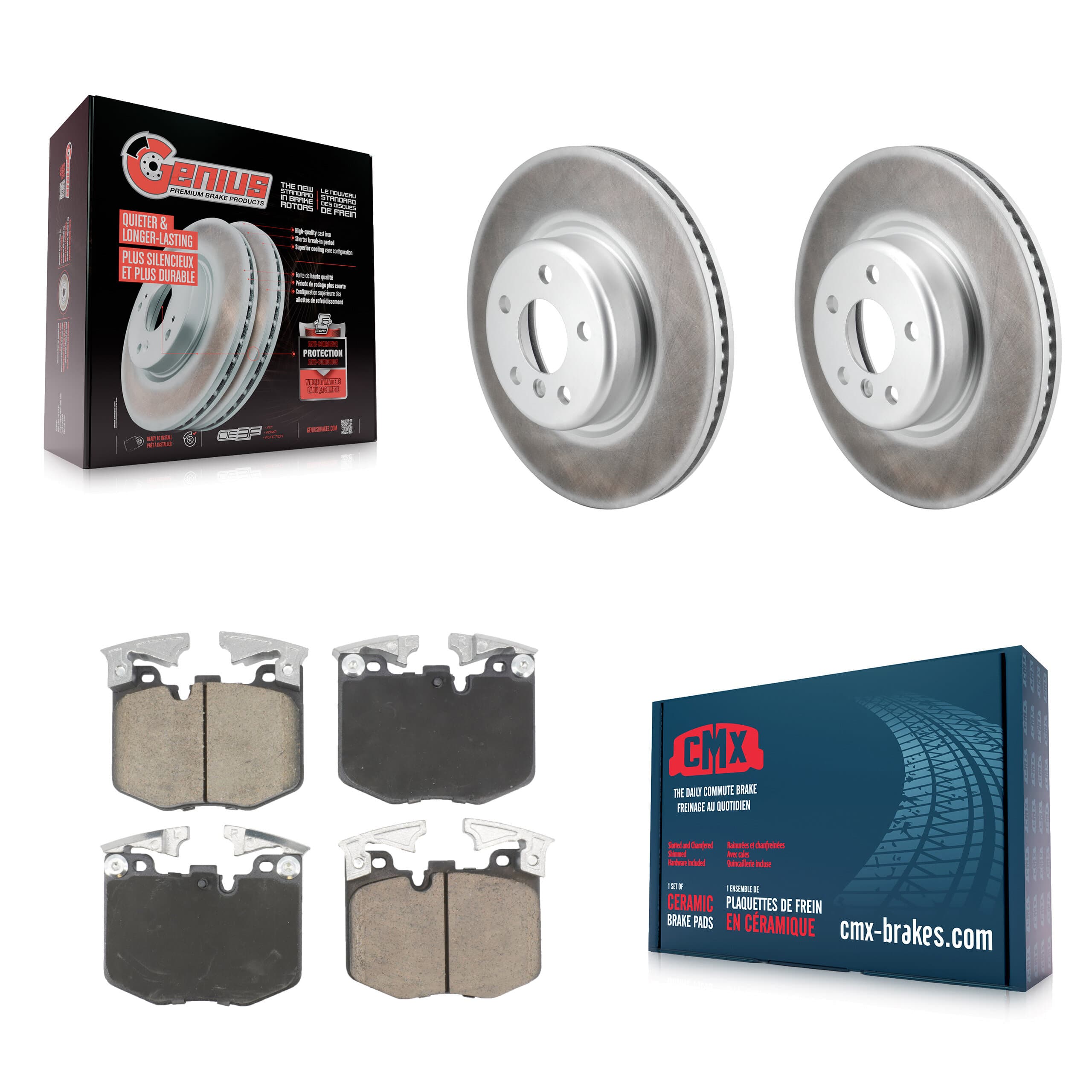 Transit Auto - KGC-102601 - Front Disc Brake Kits image 1