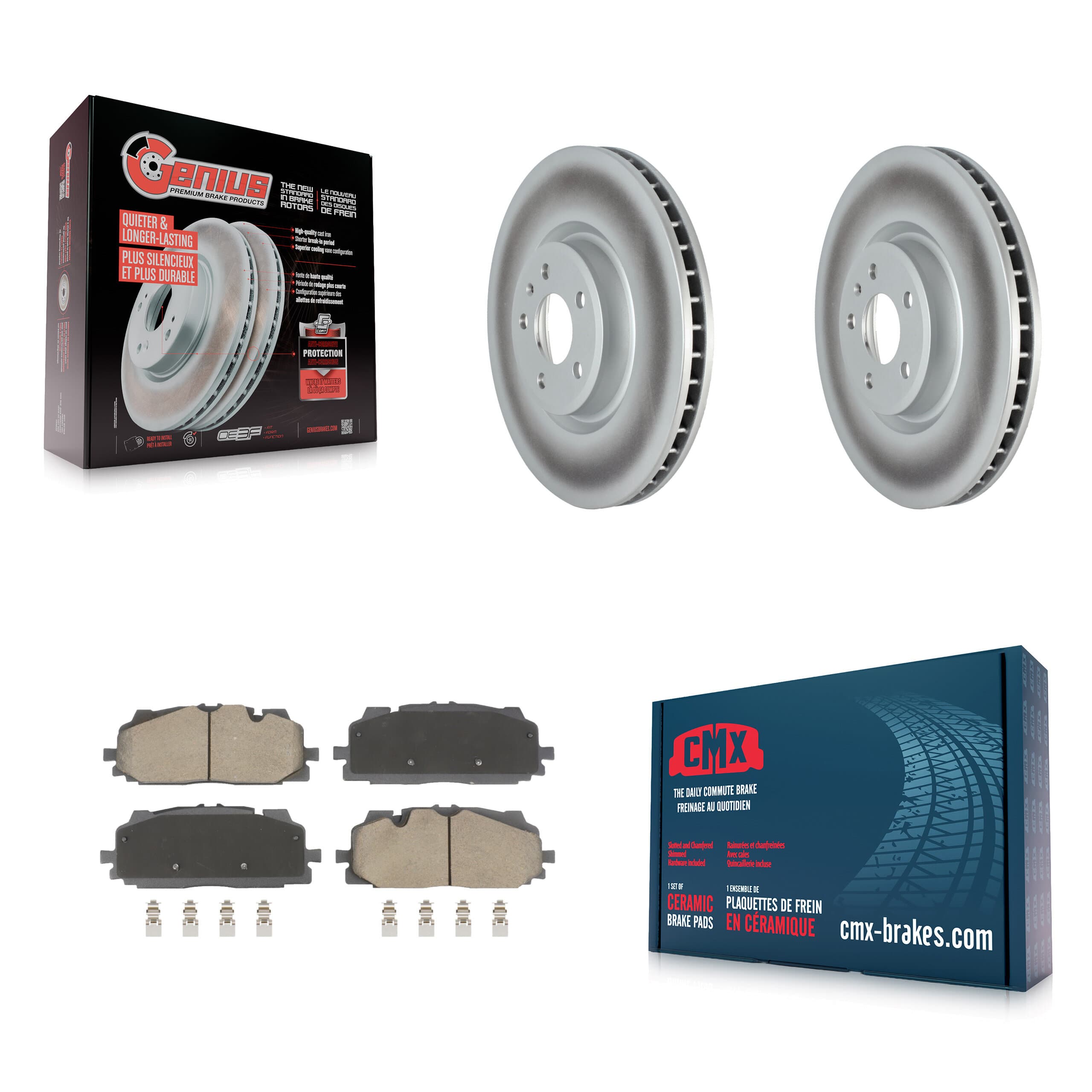 Transit Auto - KGC-102613 - Front Disc Brake Kits image 1
