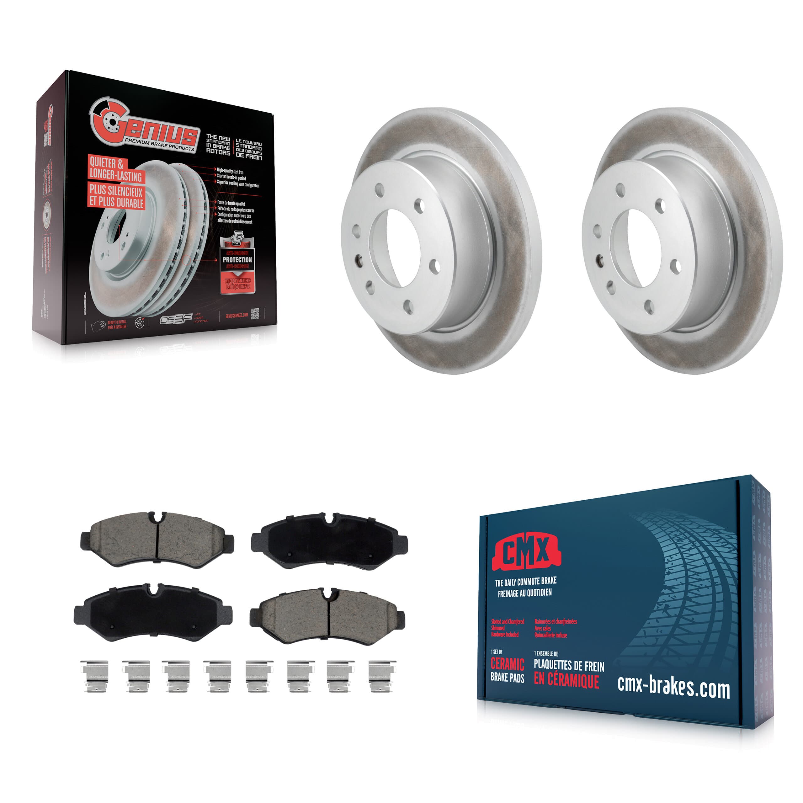 Transit Auto - KGC-102617 - Rear Disc Brake Kits image 1