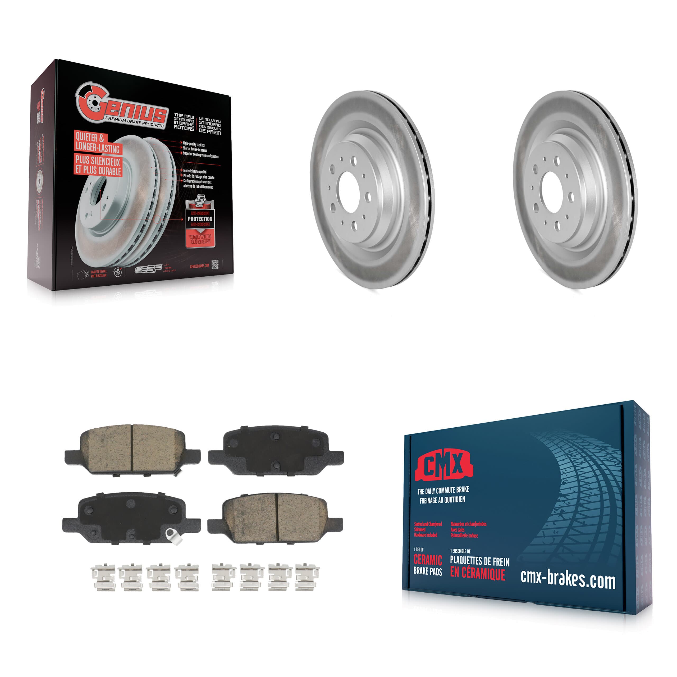 Transit Auto - KGC-102629 - Rear Disc Brake Kits image 1