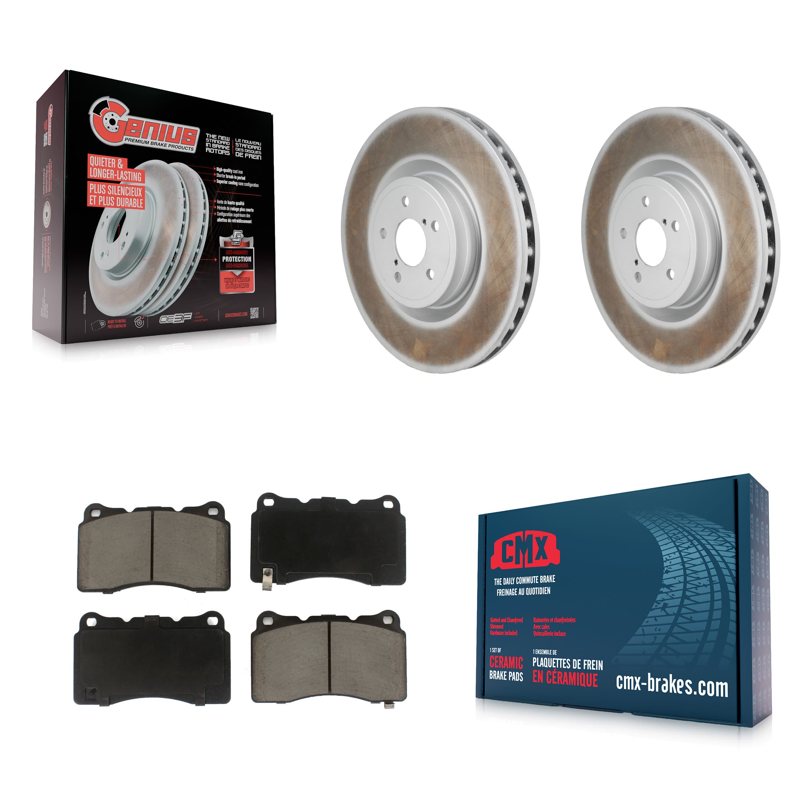 Transit Auto - KGC-102752 - Front Disc Brake Kits image 1