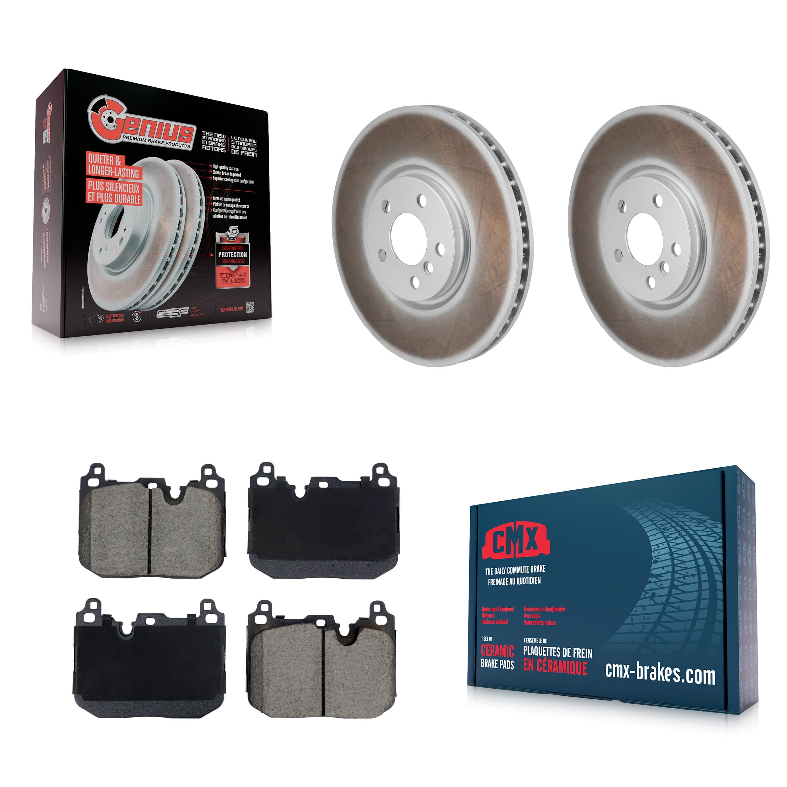 Transit Auto - KGC-102773 - Front Disc Brake Kits image 1