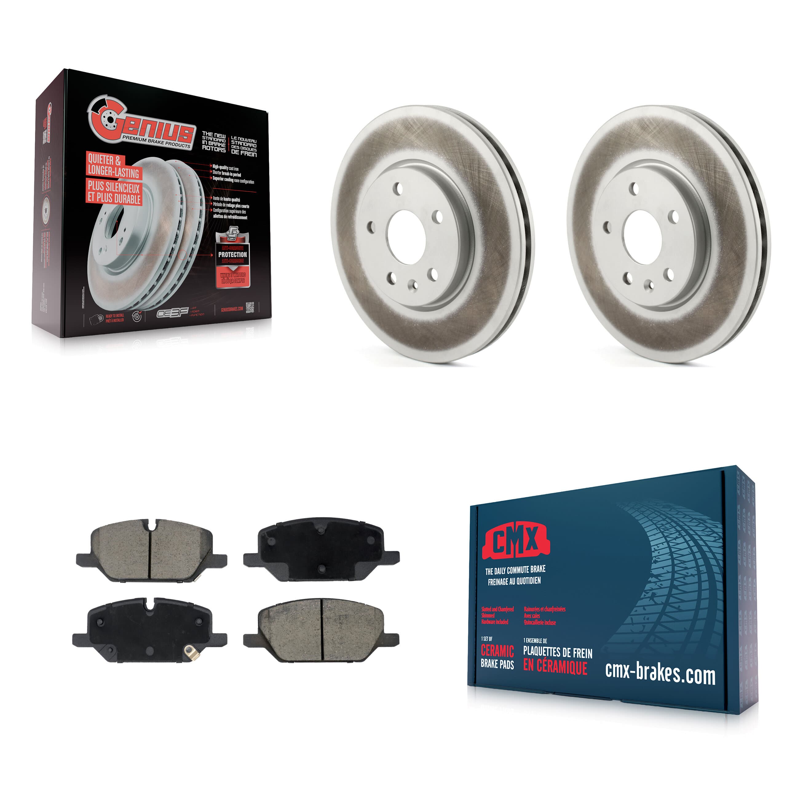 Transit Auto - KGC-102784 - Front Disc Brake Kits image 1
