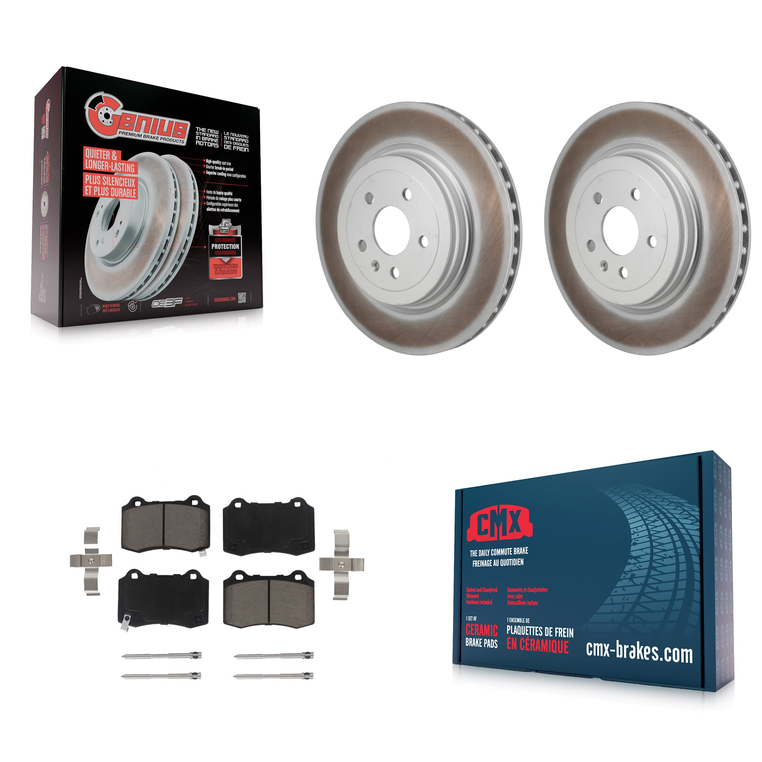 Transit Auto - KGC-102809 - Rear Disc Brake Kits image 1