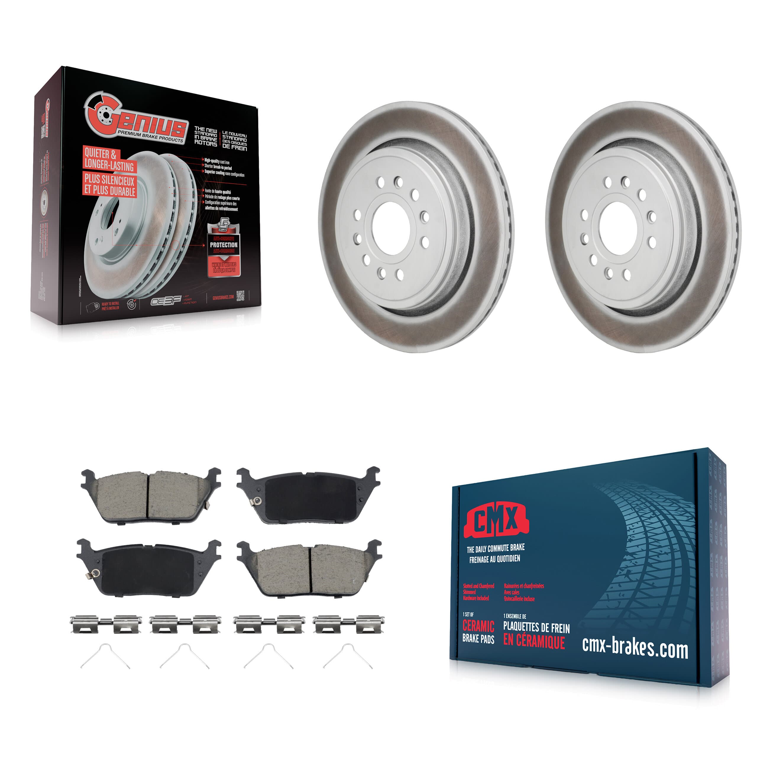 Transit Auto - KGC-102829 - Rear Disc Brake Kits image 1