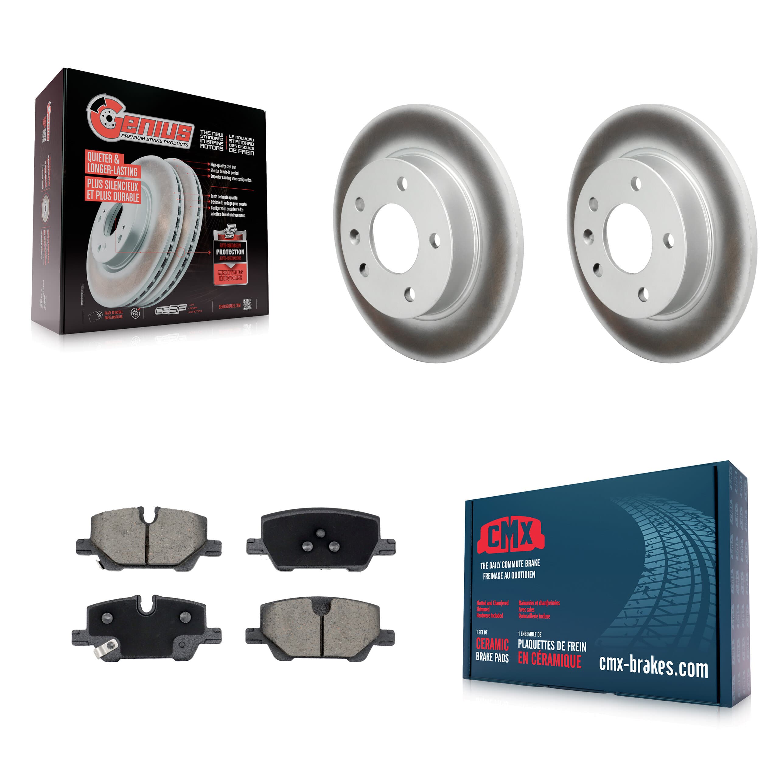Transit Auto - KGC-102849 - Rear Disc Brake Kits image 1