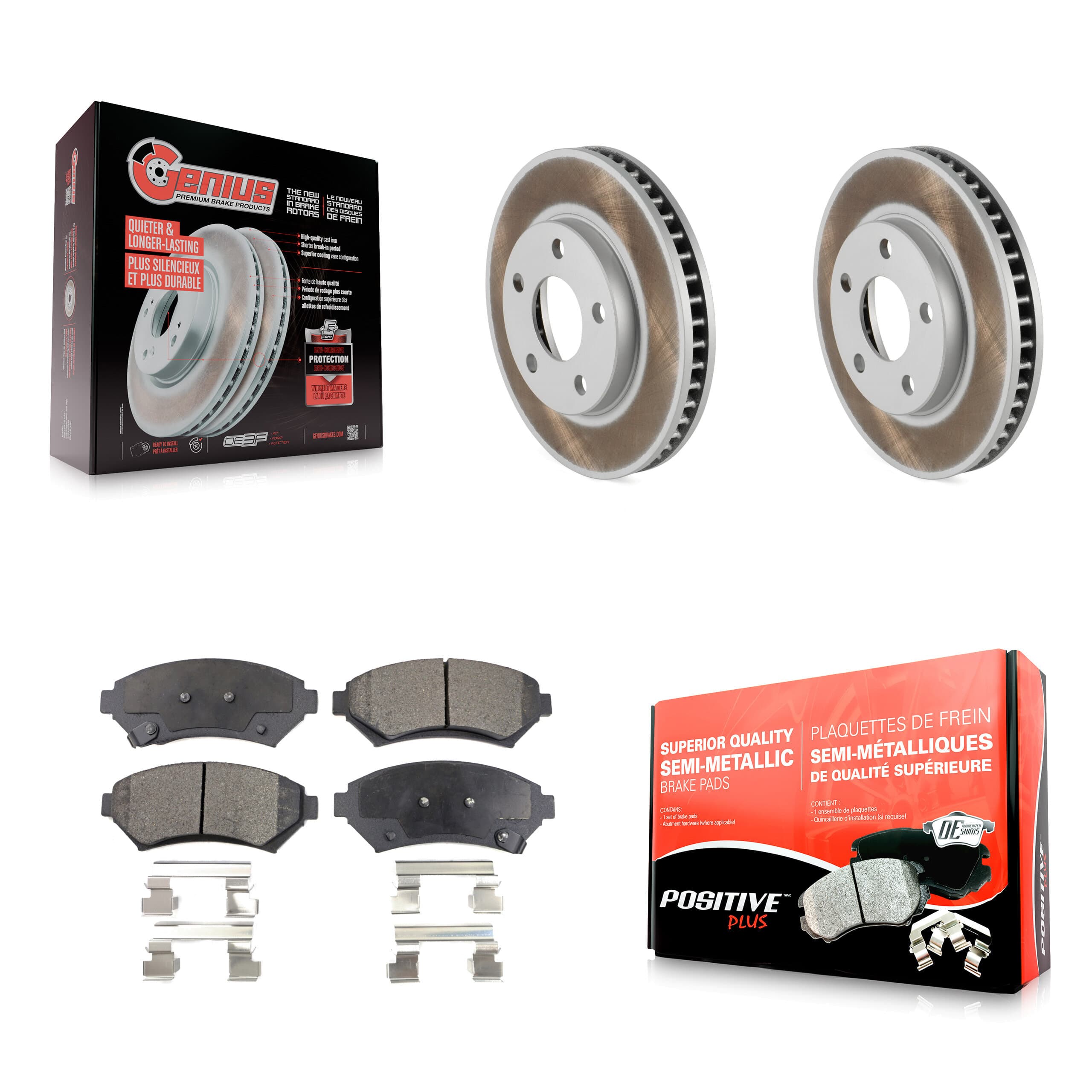 Transit Auto - KGF-100005 - Front Disc Brake Kits image 1