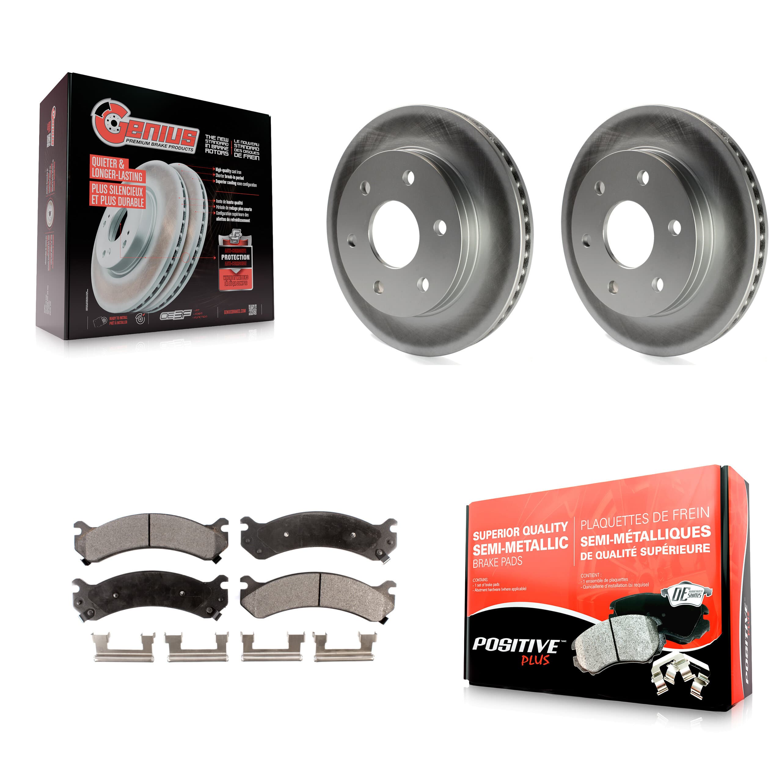 Transit Auto - KGF-100010 - Front Disc Brake Kits image 1