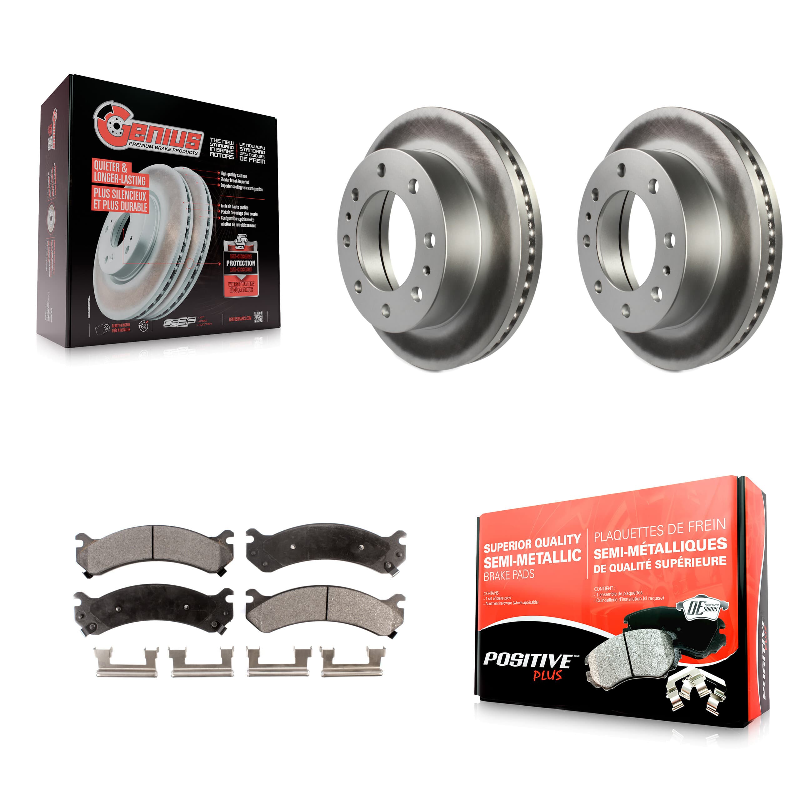 Transit Auto - KGF-100015 - Front Disc Brake Kits image 1
