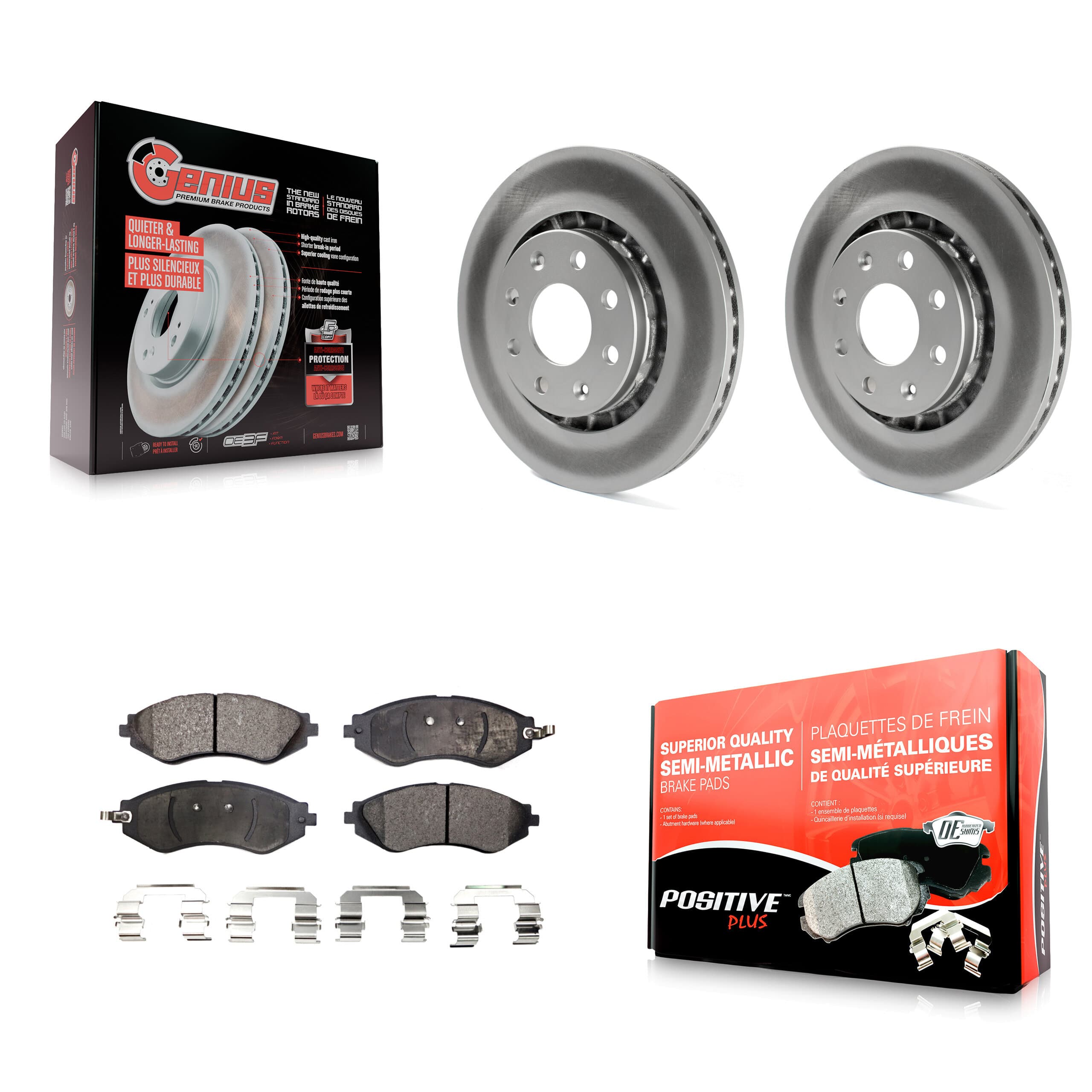 Transit Auto - KGF-100028 - Front Disc Brake Kits image 1