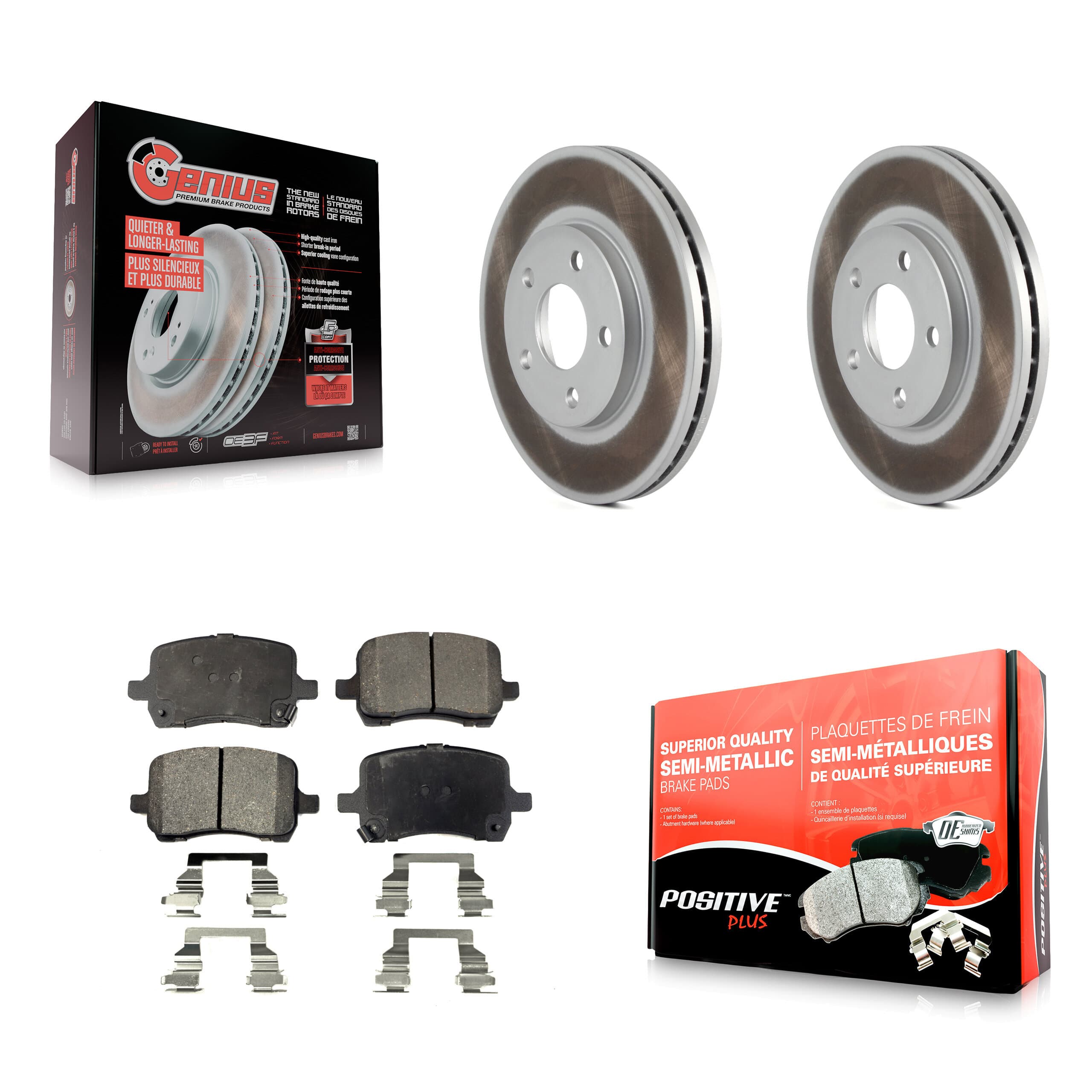 Transit Auto - KGF-100030 - Front Disc Brake Kits image 1
