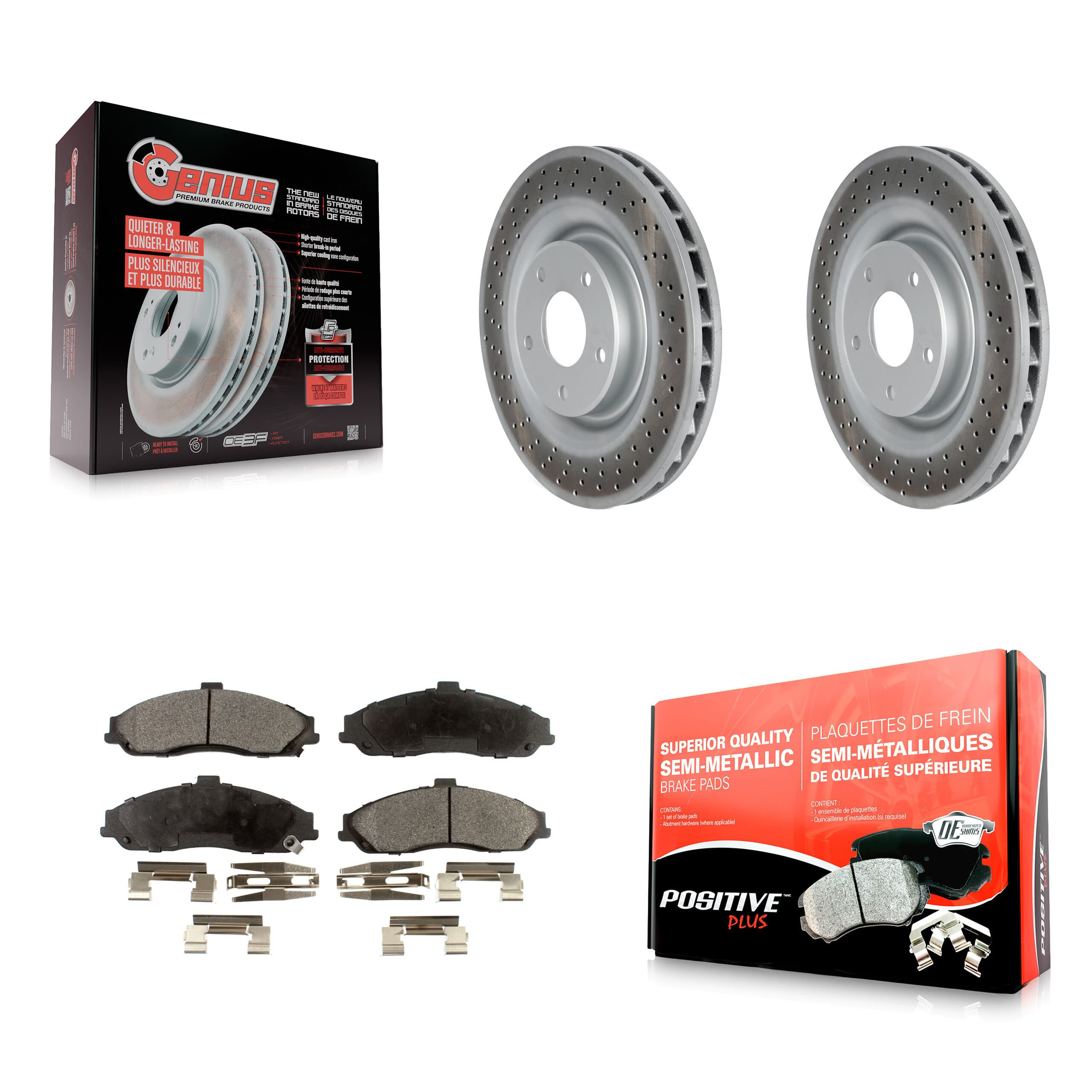 Transit Auto - KGF-100039 - Front Disc Brake Kits image 1