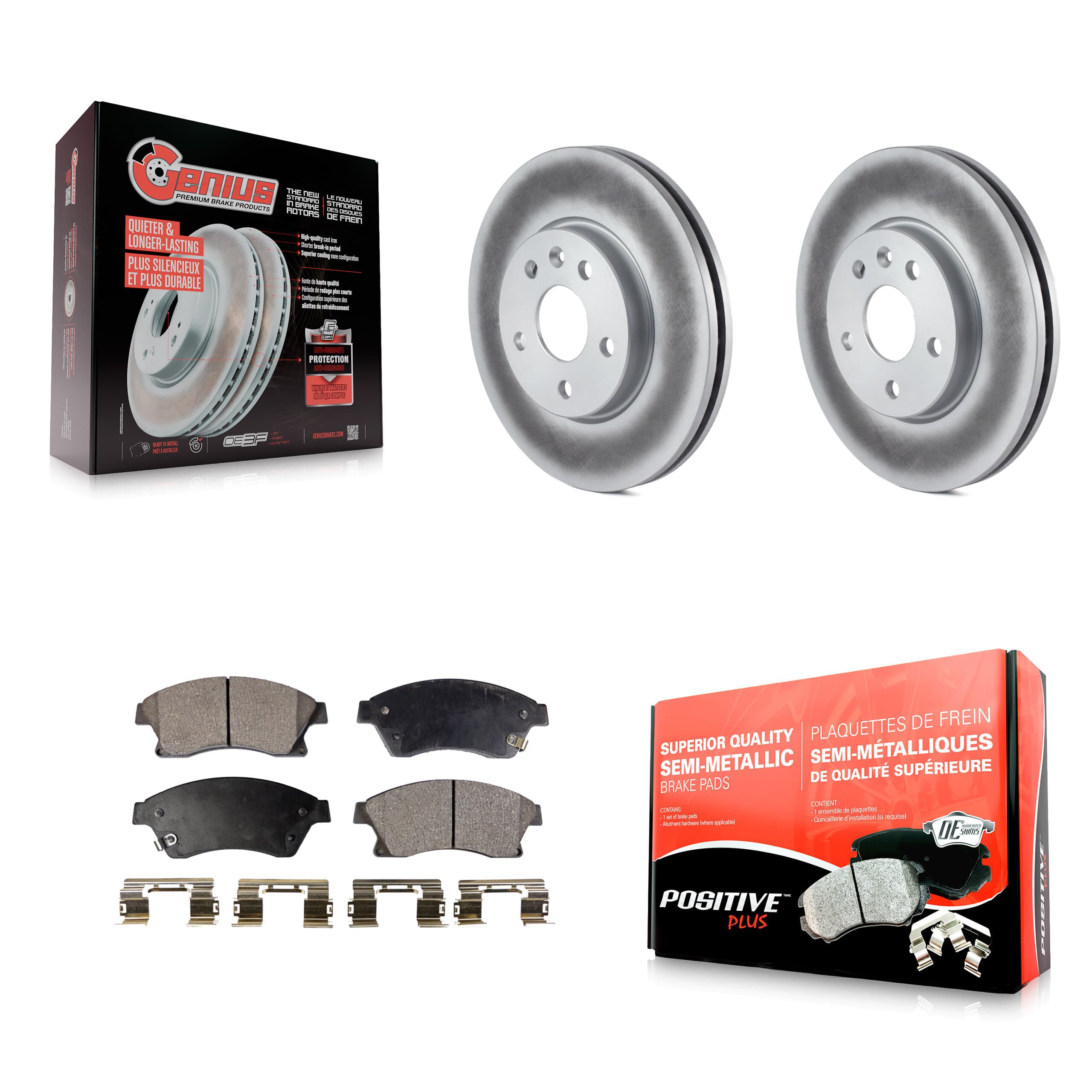 Transit Auto - KGF-100058 - Front Disc Brake Kits image 1