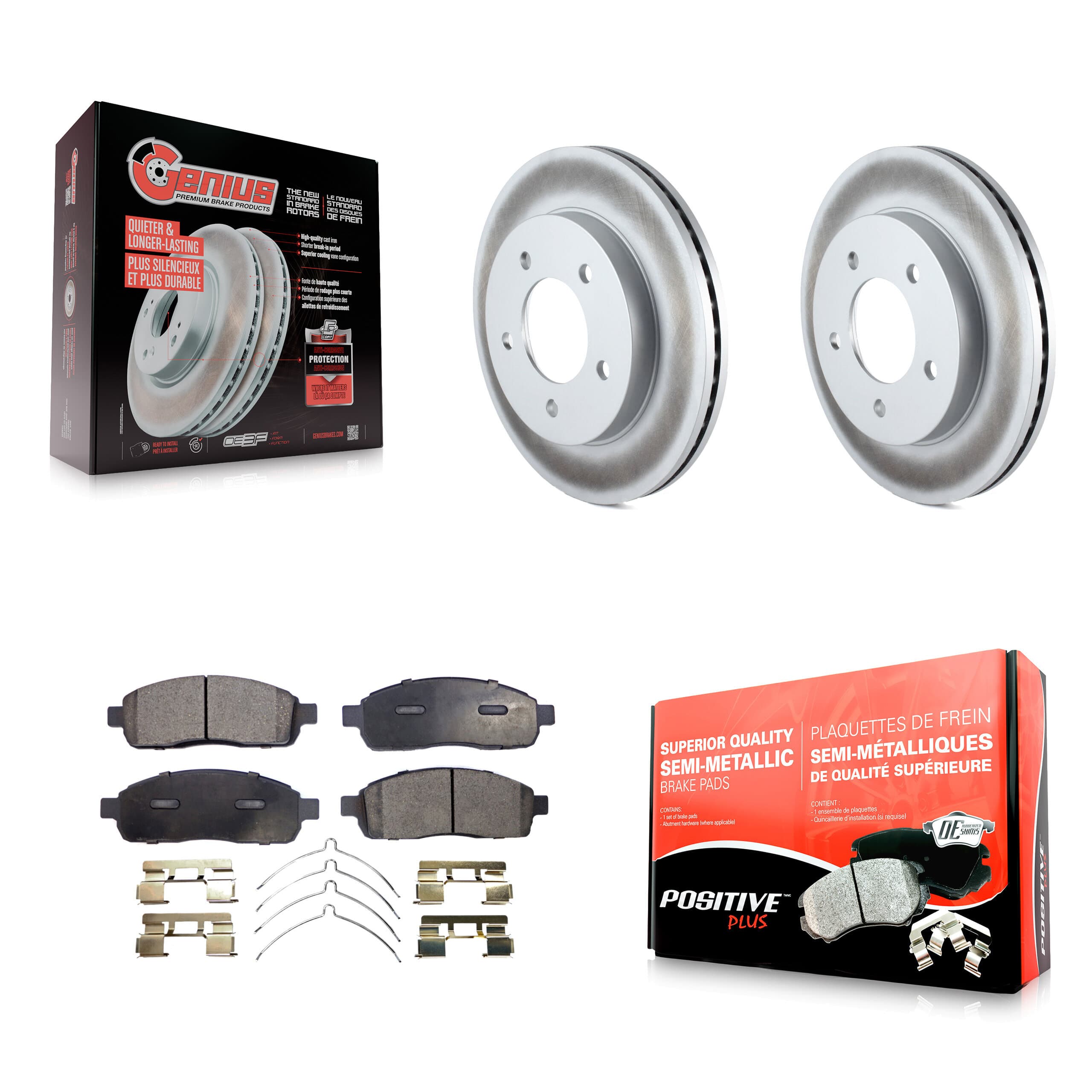 Transit Auto - KGF-100075 - Front Disc Brake Kits image 1