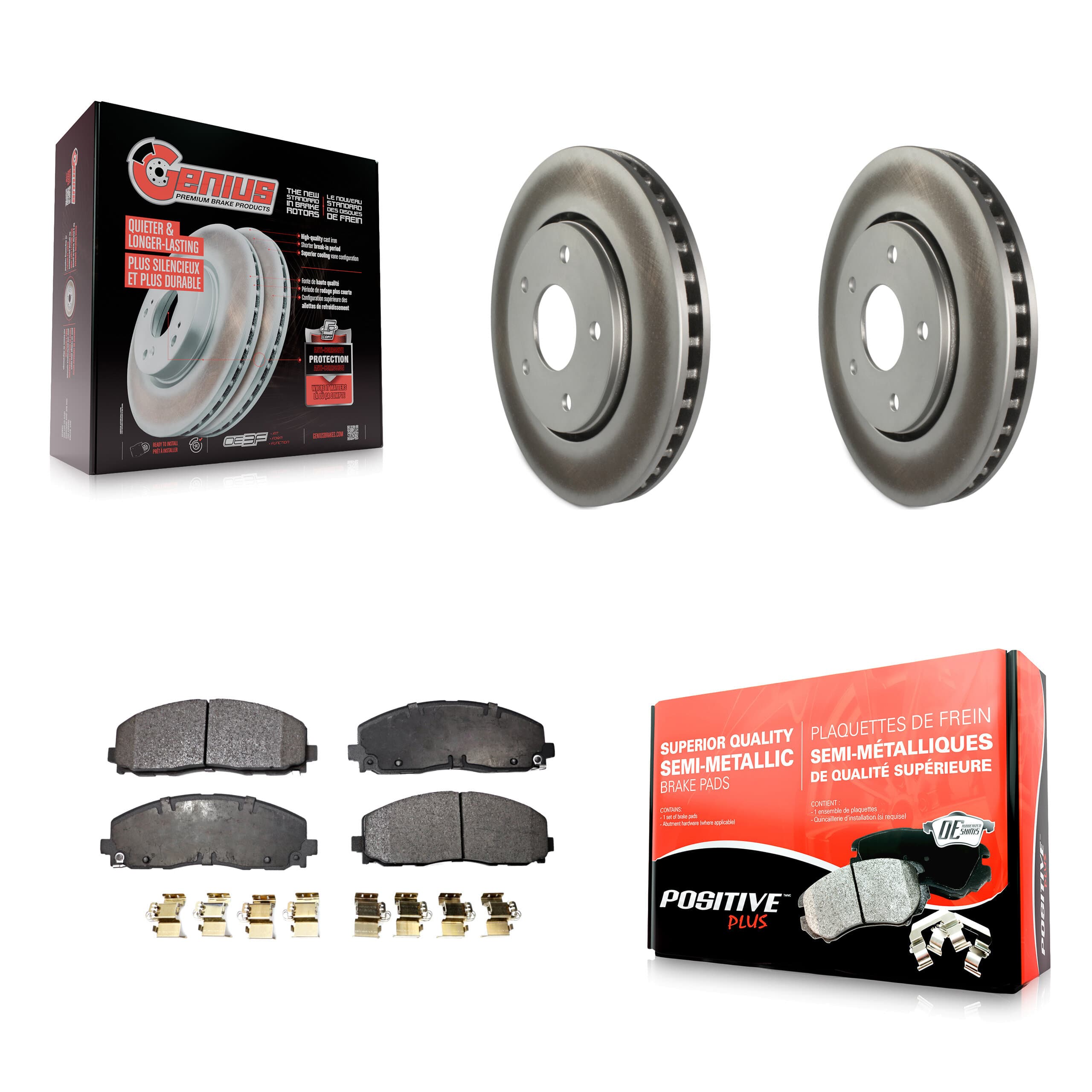 Transit Auto - KGF-100164 - Front Disc Brake Kits image 1