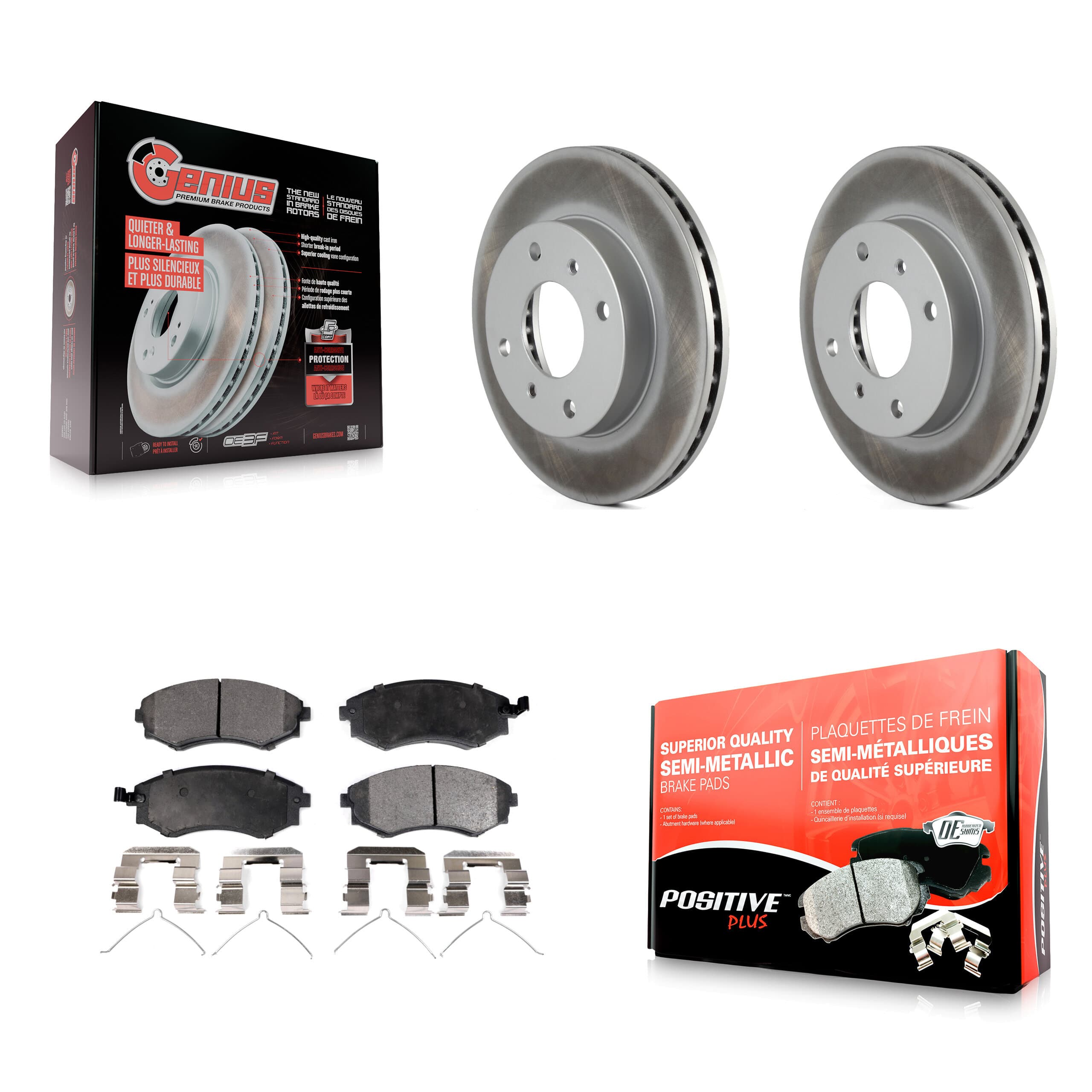 Transit Auto - KGF-100178 - Front Disc Brake Kits image 1