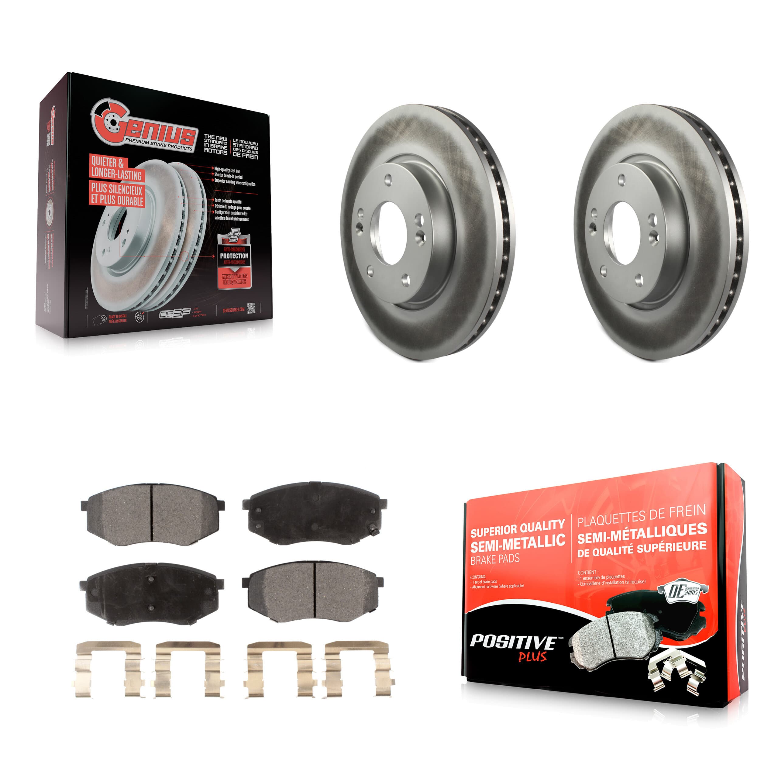 Transit Auto - KGF-100261 - Front Disc Brake Kits image 1