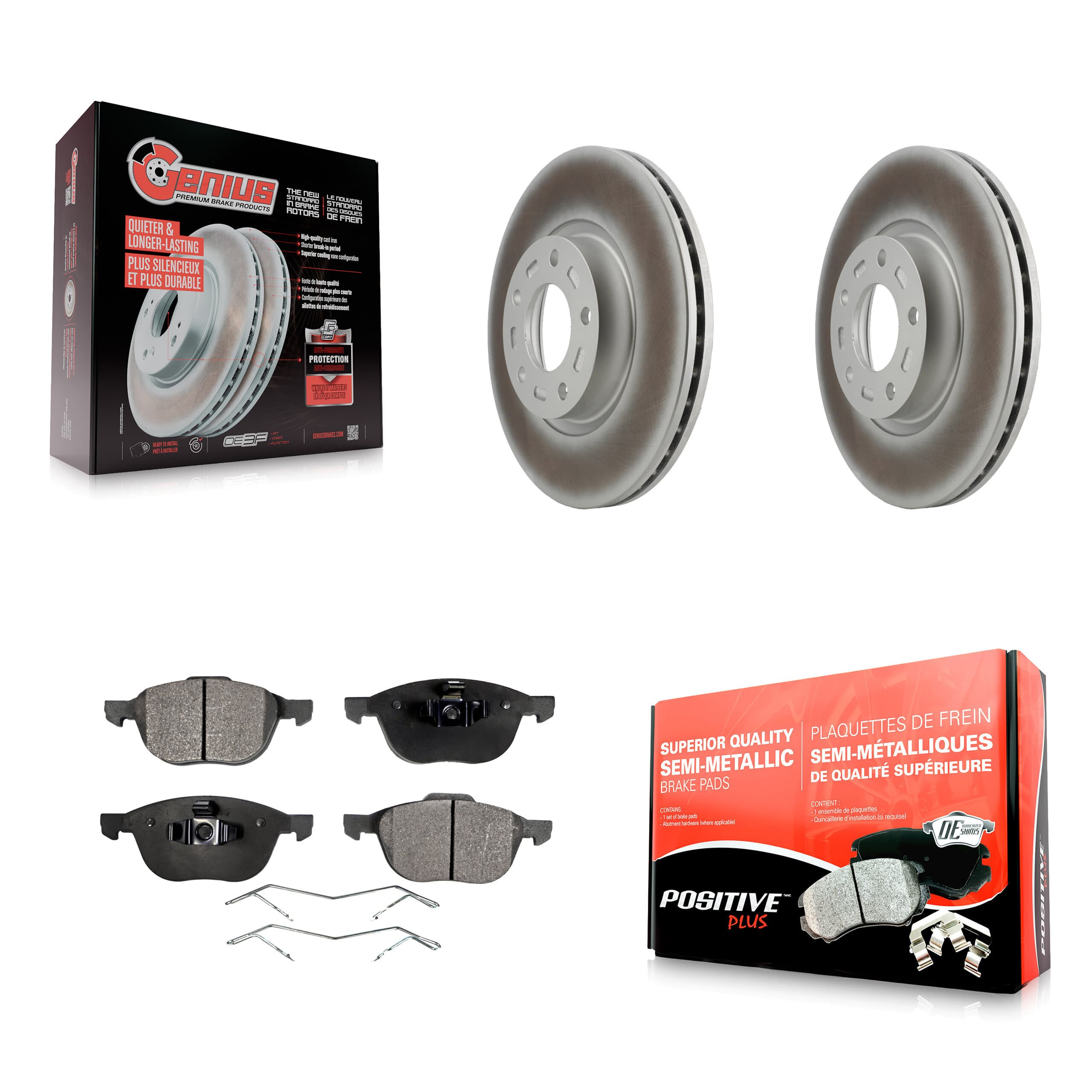 Transit Auto - KGF-100291 - Front Disc Brake Kits image 1