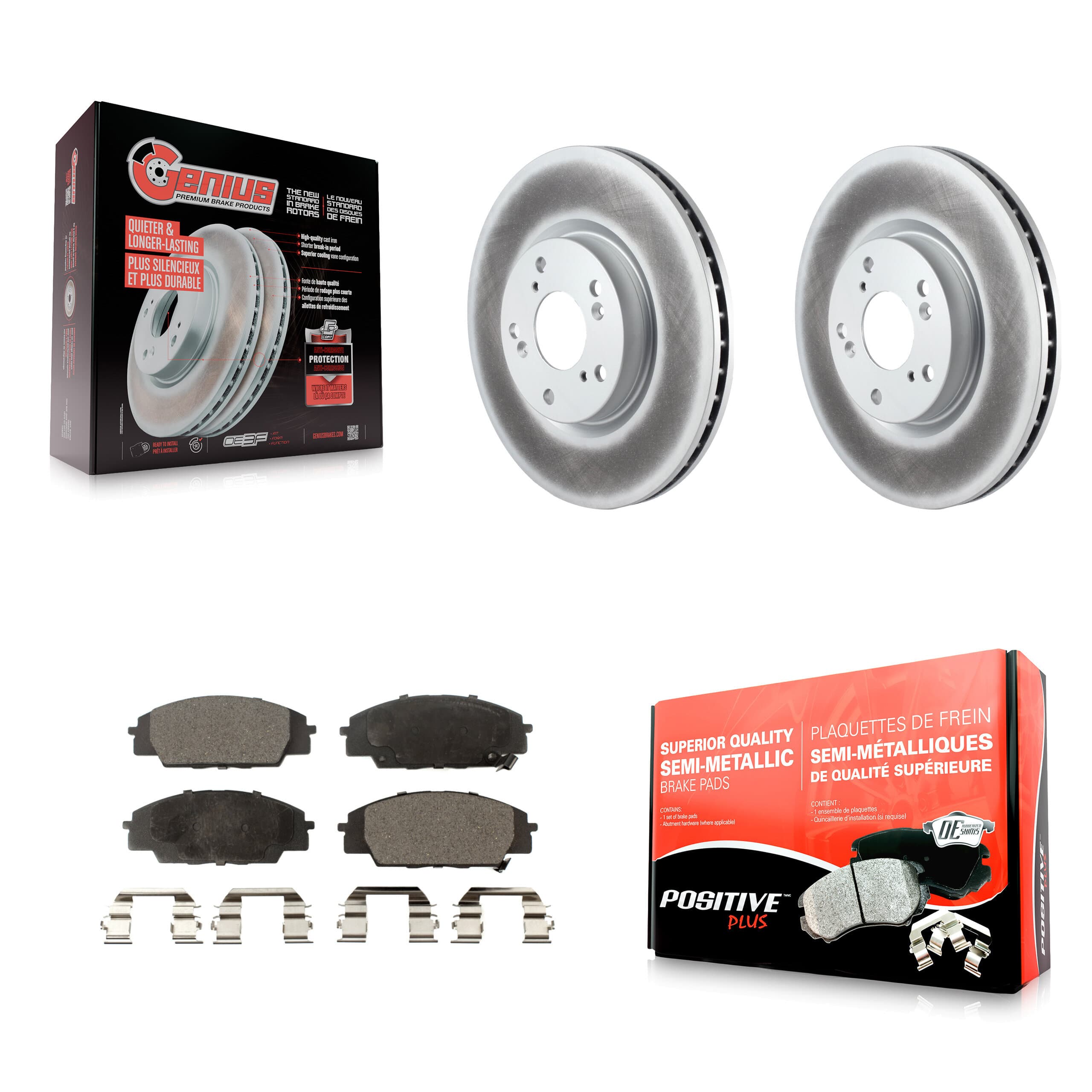 Transit Auto - KGF-100298 - Front Disc Brake Kits image 1