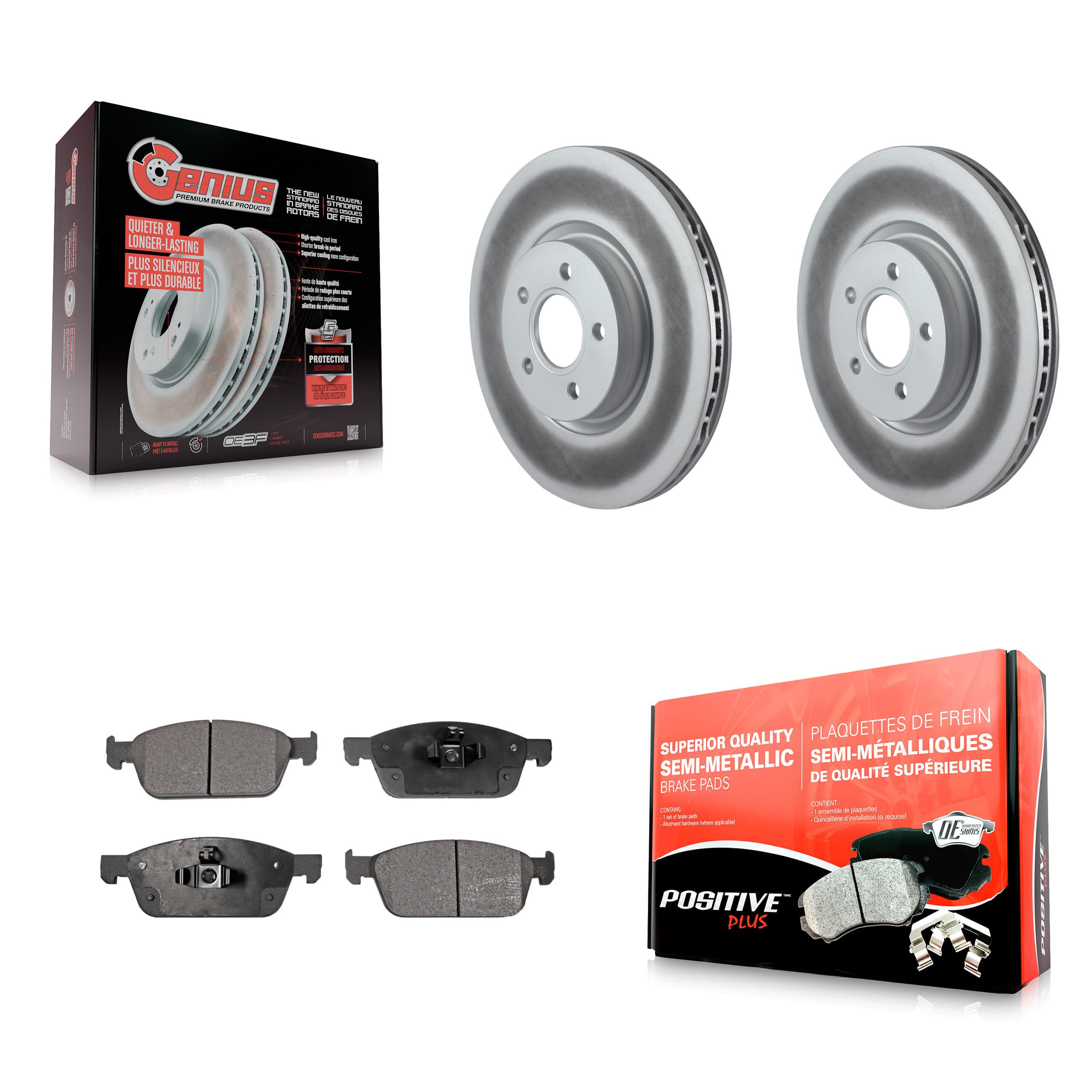 Transit Auto - KGF-100372 - Front Disc Brake Kits image 1