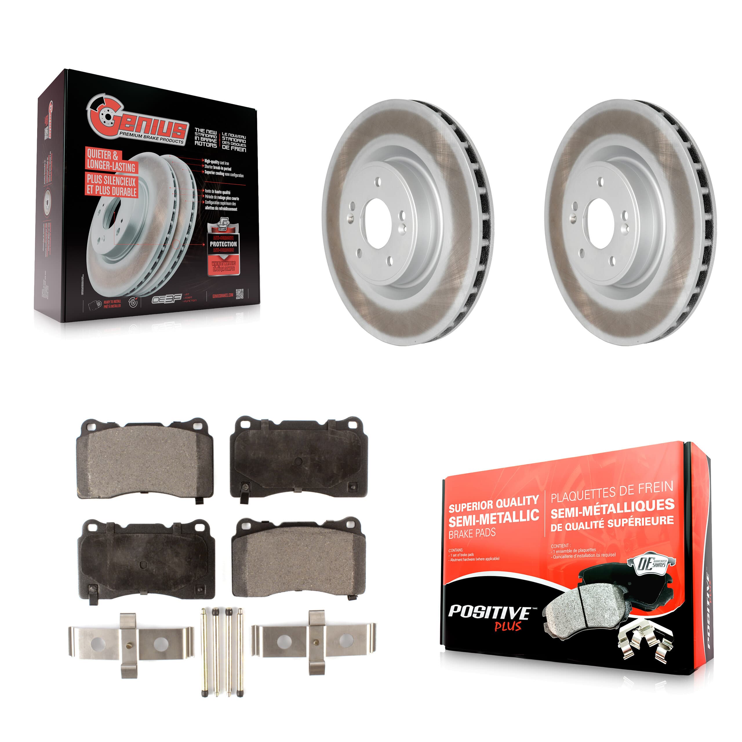 Transit Auto - KGF-100428 - Front Disc Brake Kits image 1