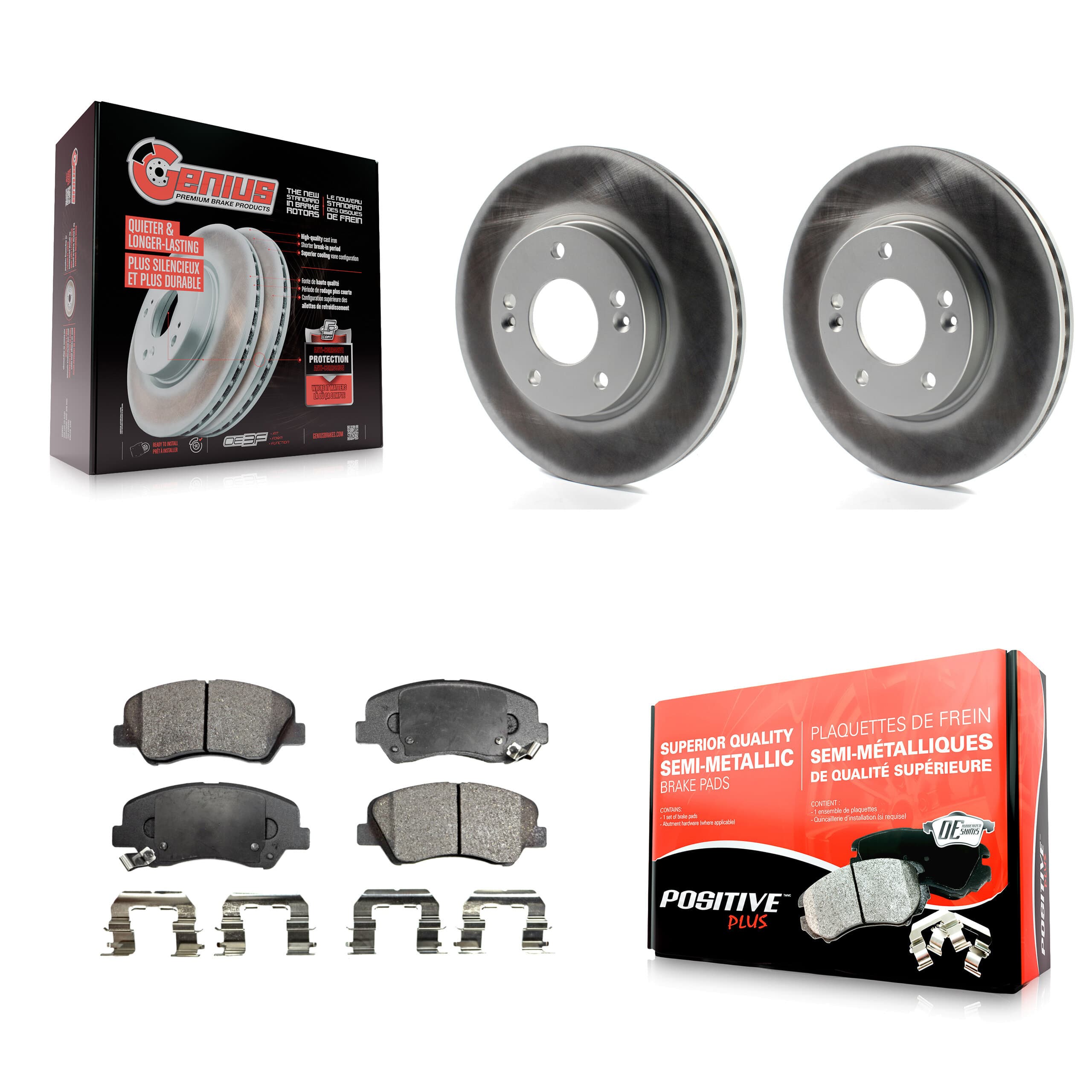 Transit Auto - KGF-100447 - Front Disc Brake Kits image 1