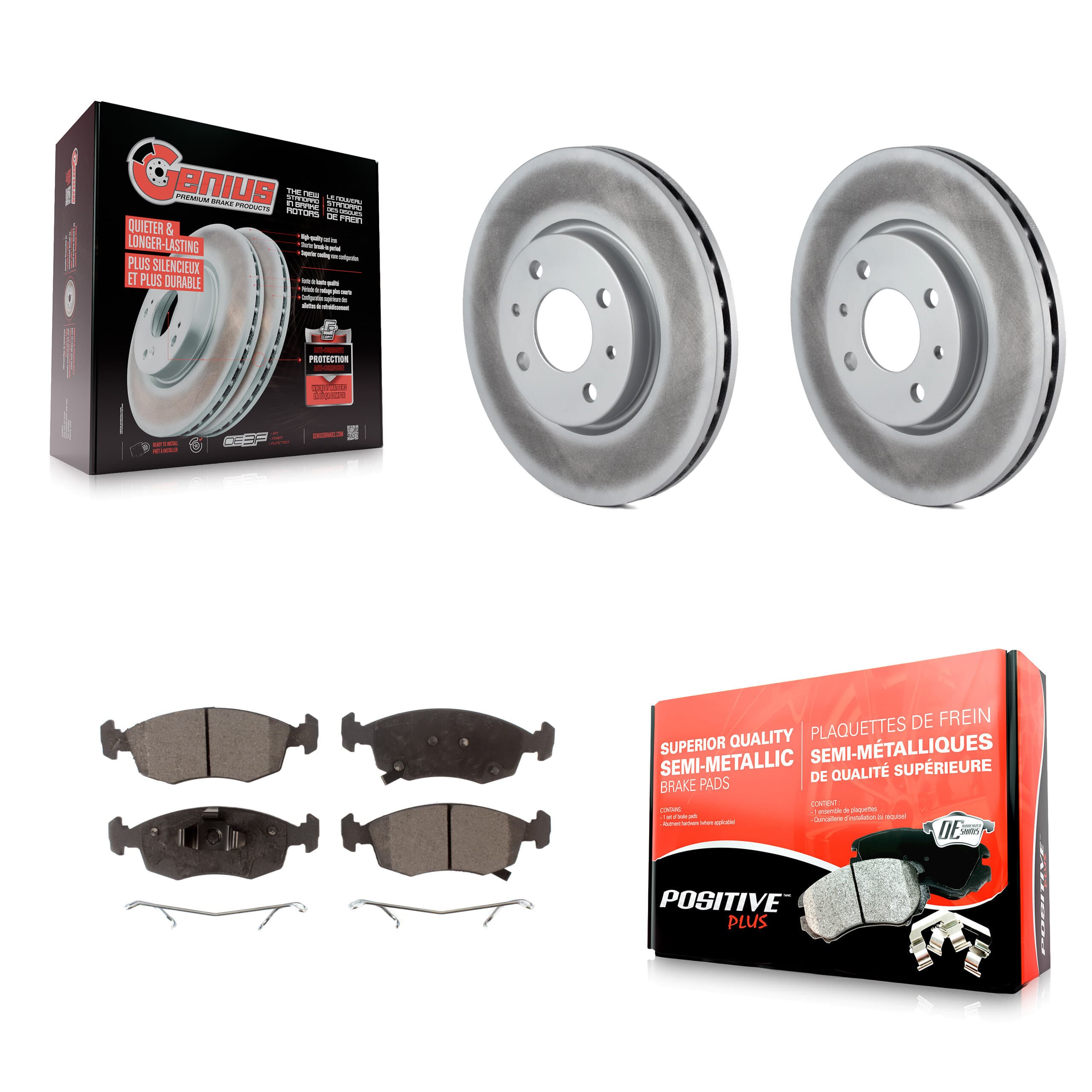 Transit Auto - KGF-100463 - Front Disc Brake Kits image 1