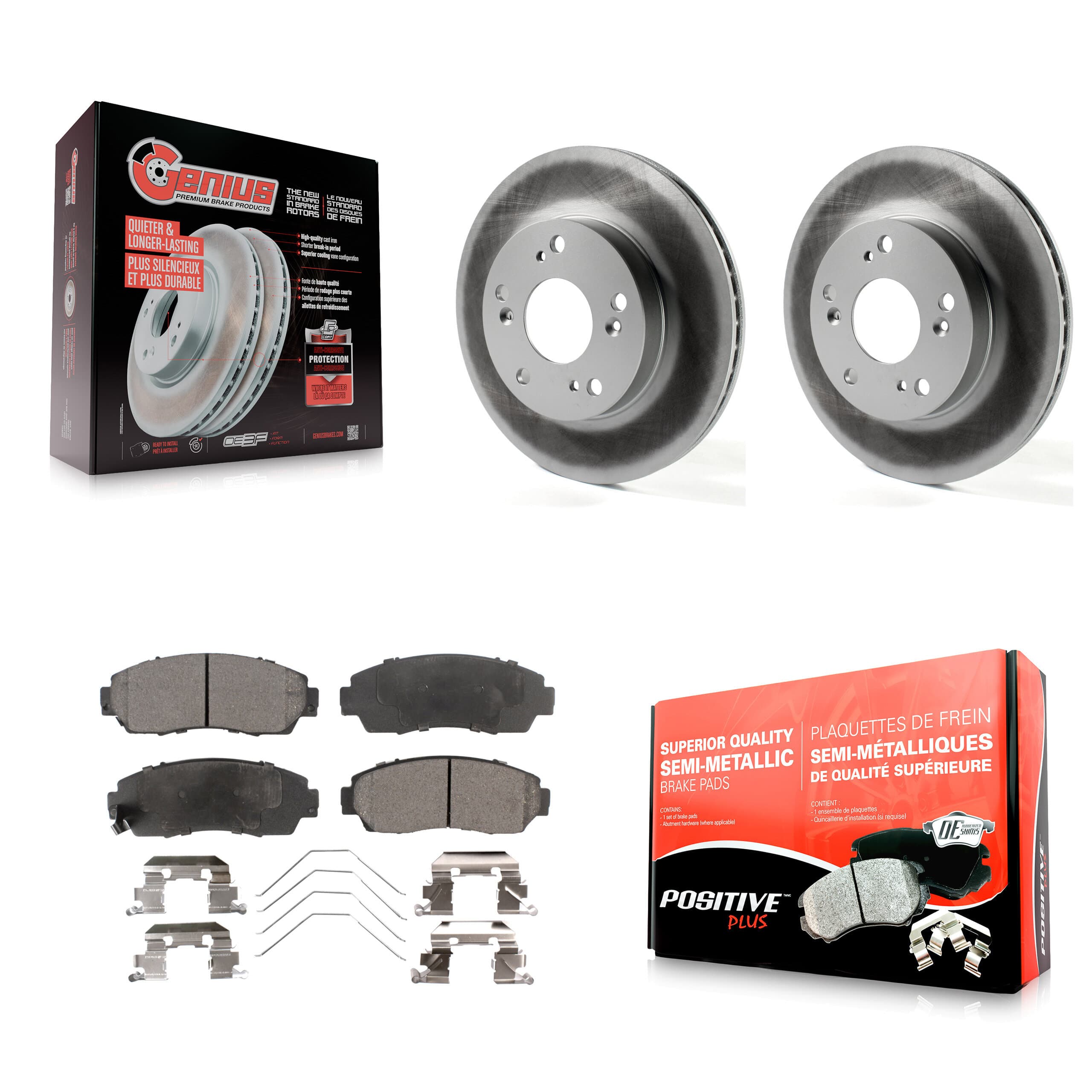 Transit Auto - KGF-100464 - Front Disc Brake Kits image 1