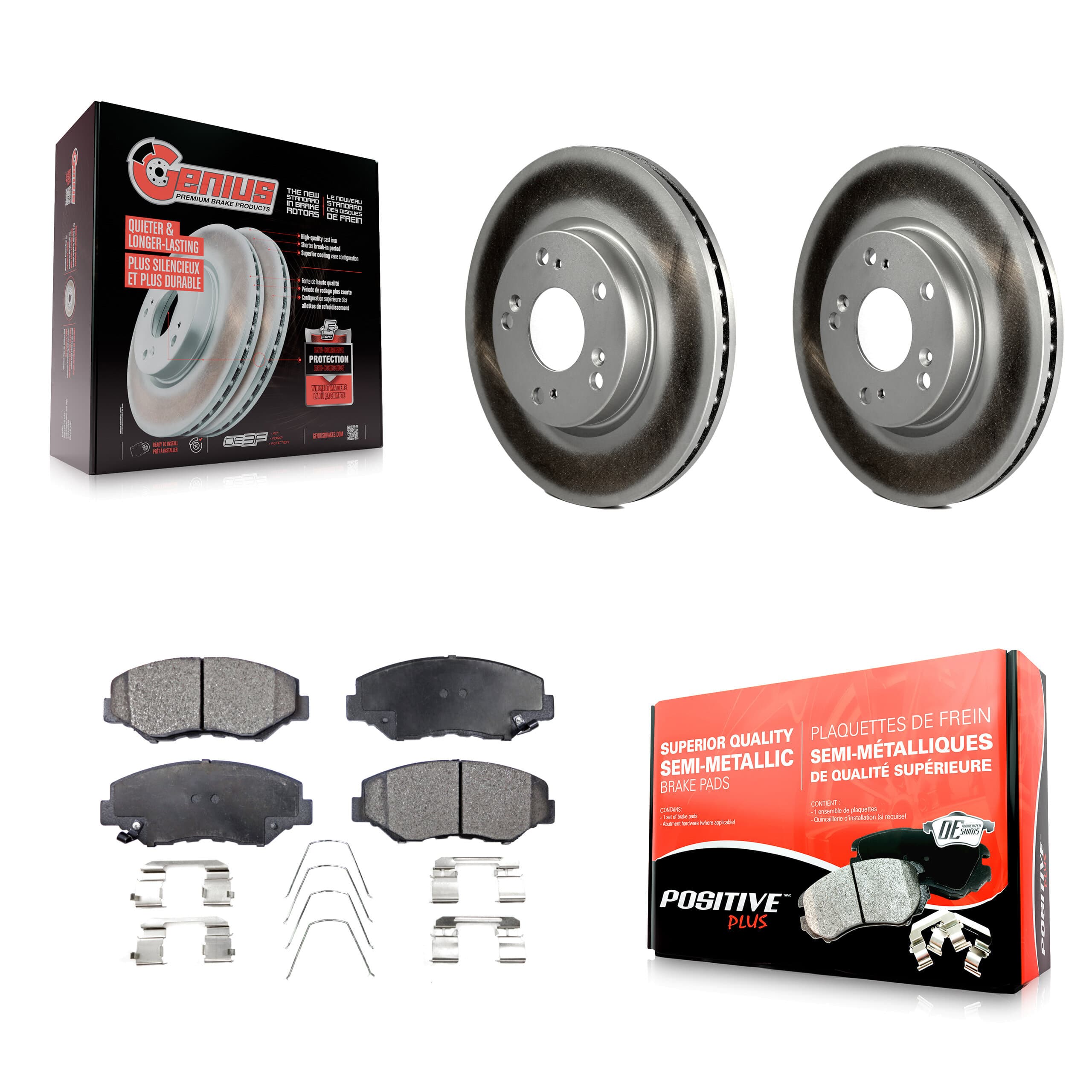 Transit Auto - KGF-100473 - Front Disc Brake Kits image 1