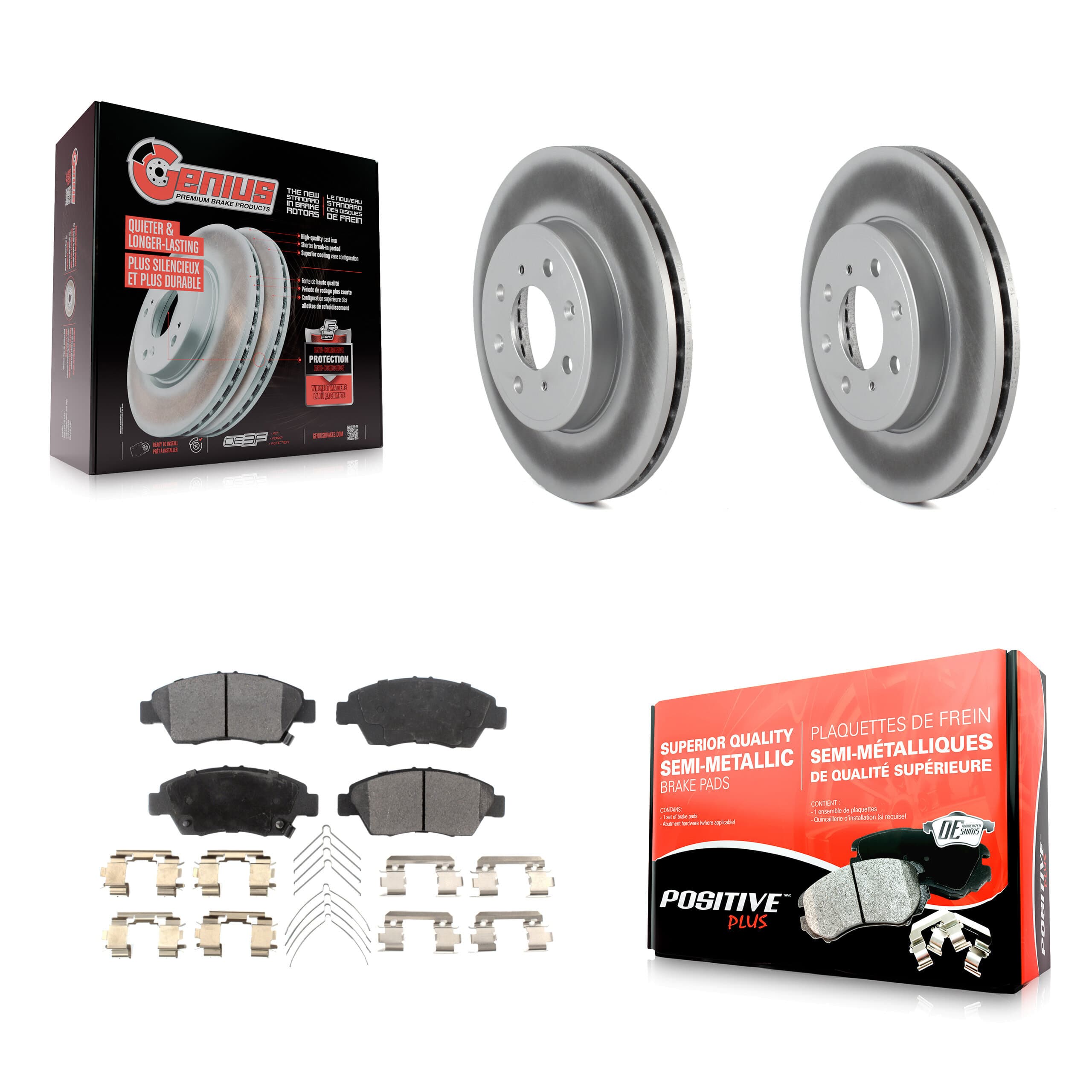 Transit Auto - KGF-100493 - Front Disc Brake Kits image 1