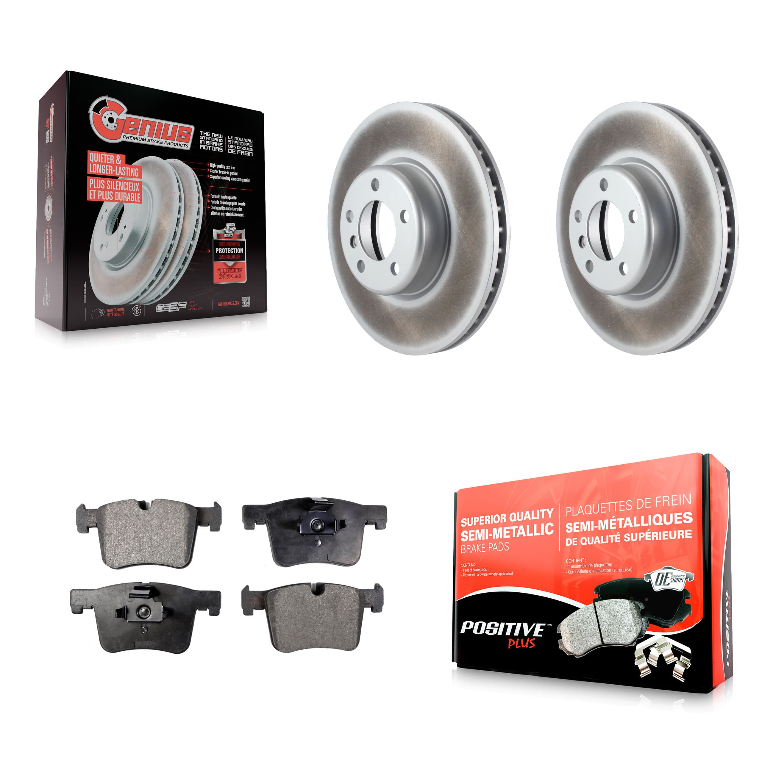 Transit Auto - KGF-100518 - Front Disc Brake Kits image 1
