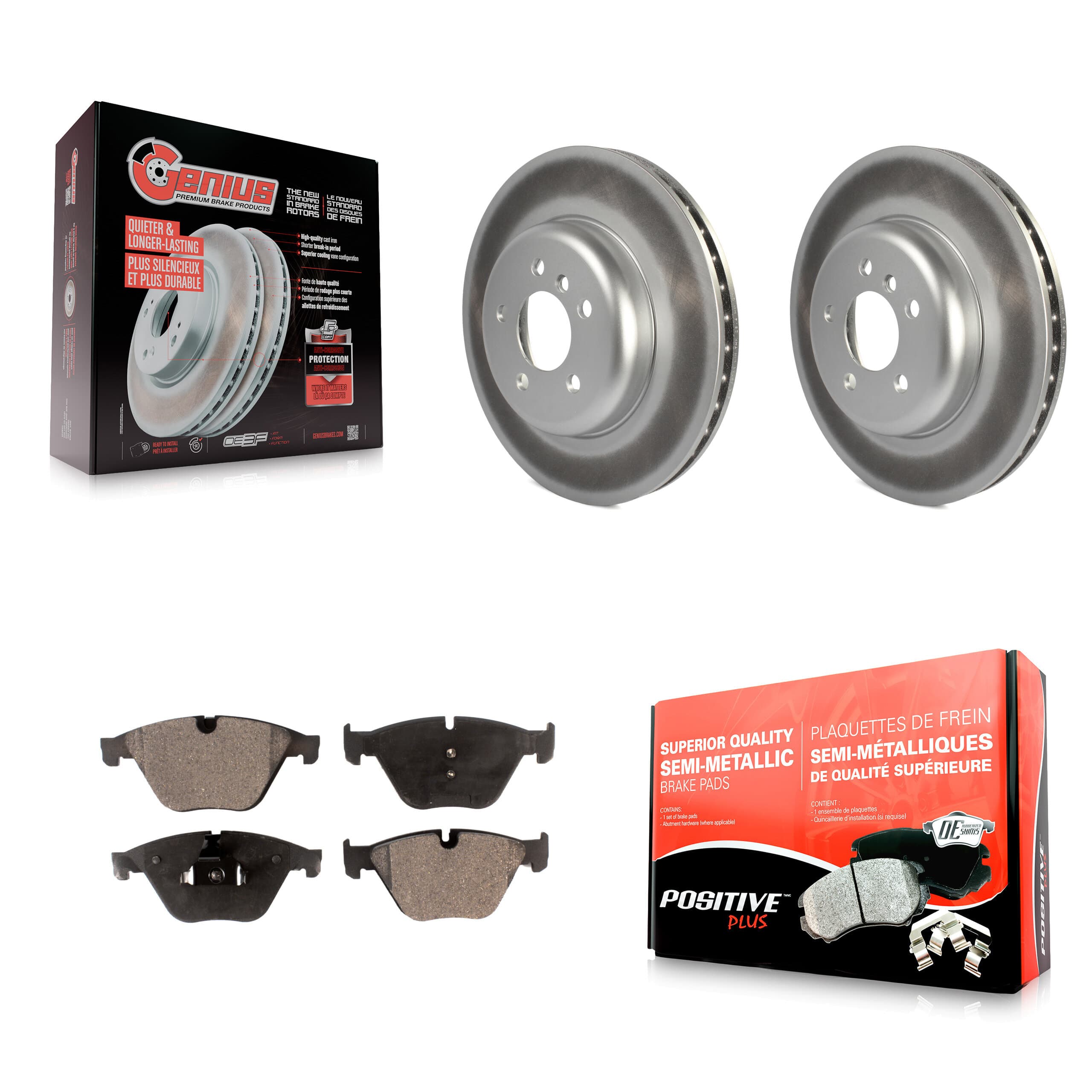 Transit Auto - KGF-100523 - Front Disc Brake Kits image 1