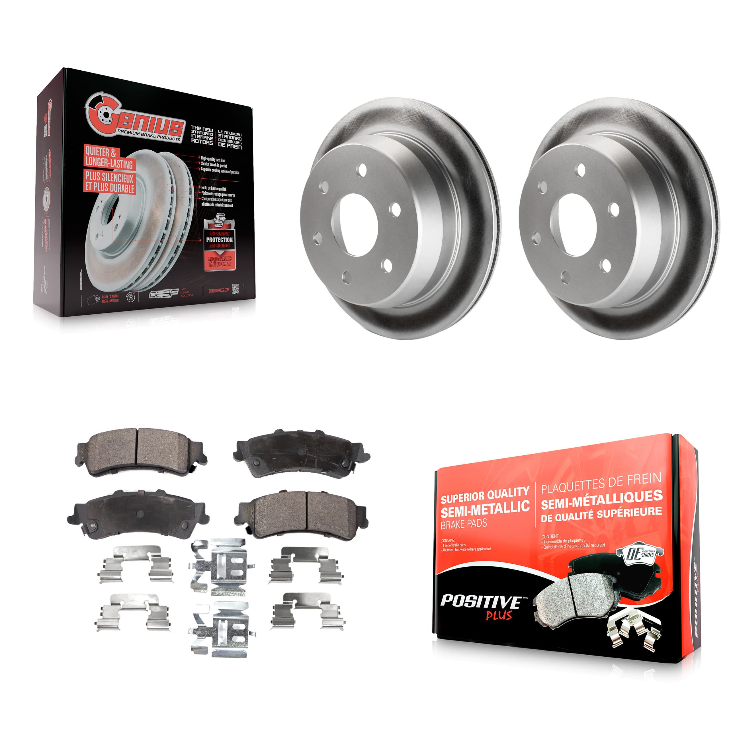 Transit Auto - KGF-101191 - Rear Disc Brake Kits image 1