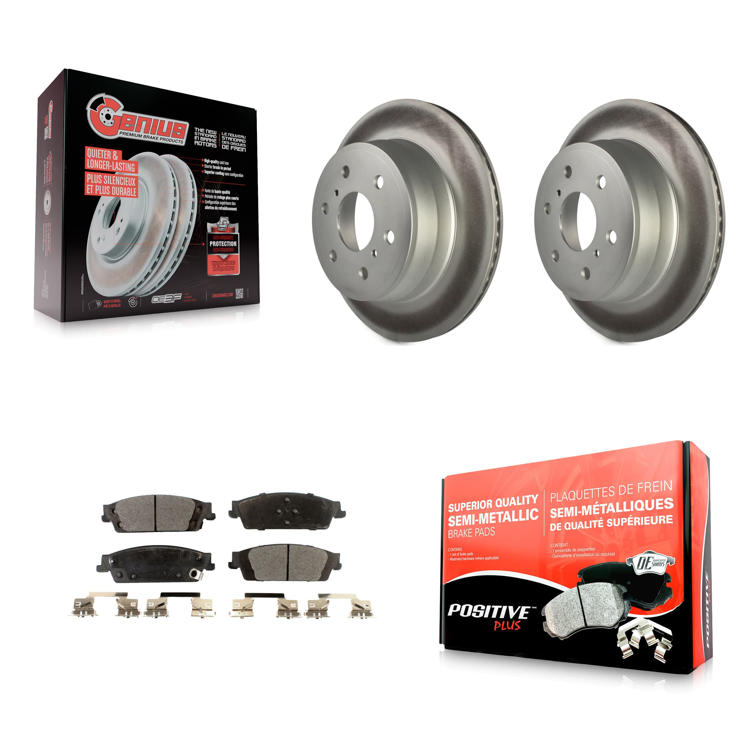 Transit Auto - KGF-101223 - Rear Disc Brake Kits image 1