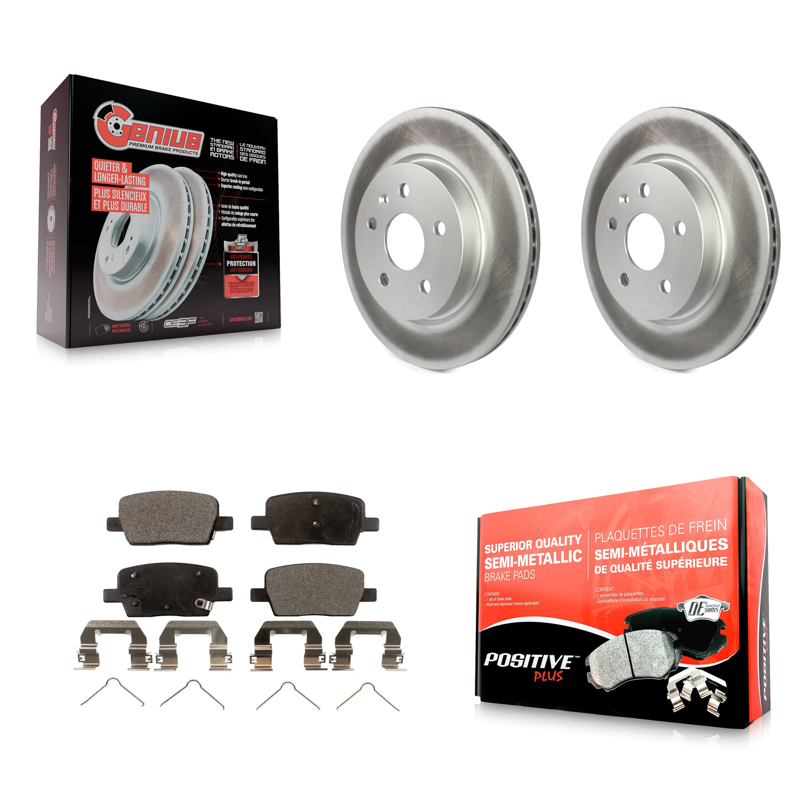 Transit Auto - KGF-101238 - Rear Disc Brake Kits image 1