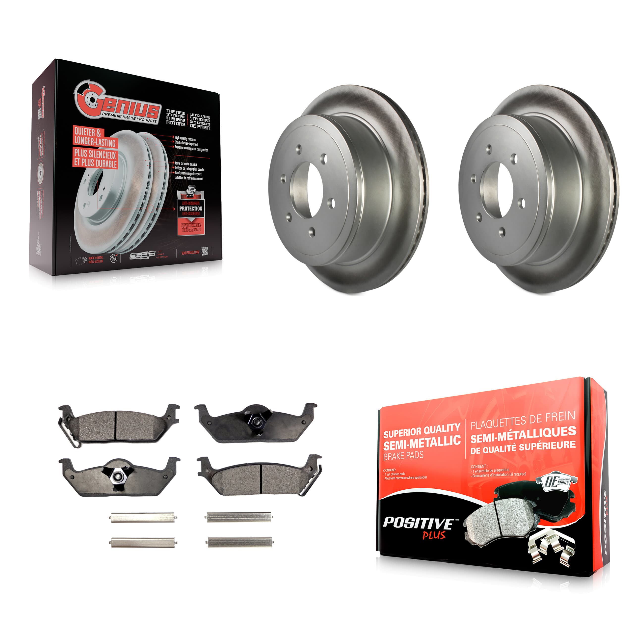 Transit Auto - KGF-101261 - Rear Disc Brake Kits image 1