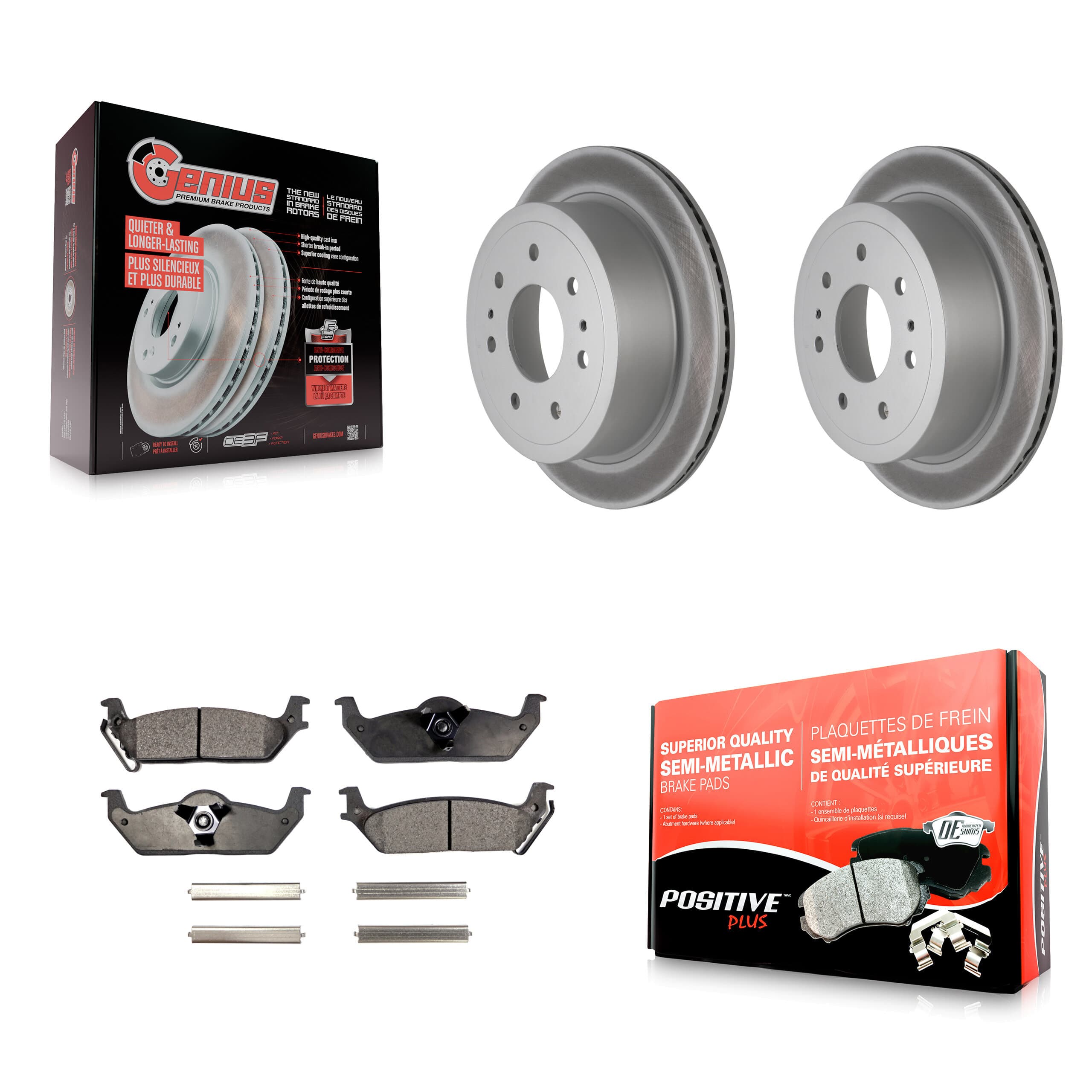 Transit Auto - KGF-101262 - Rear Disc Brake Kits image 1